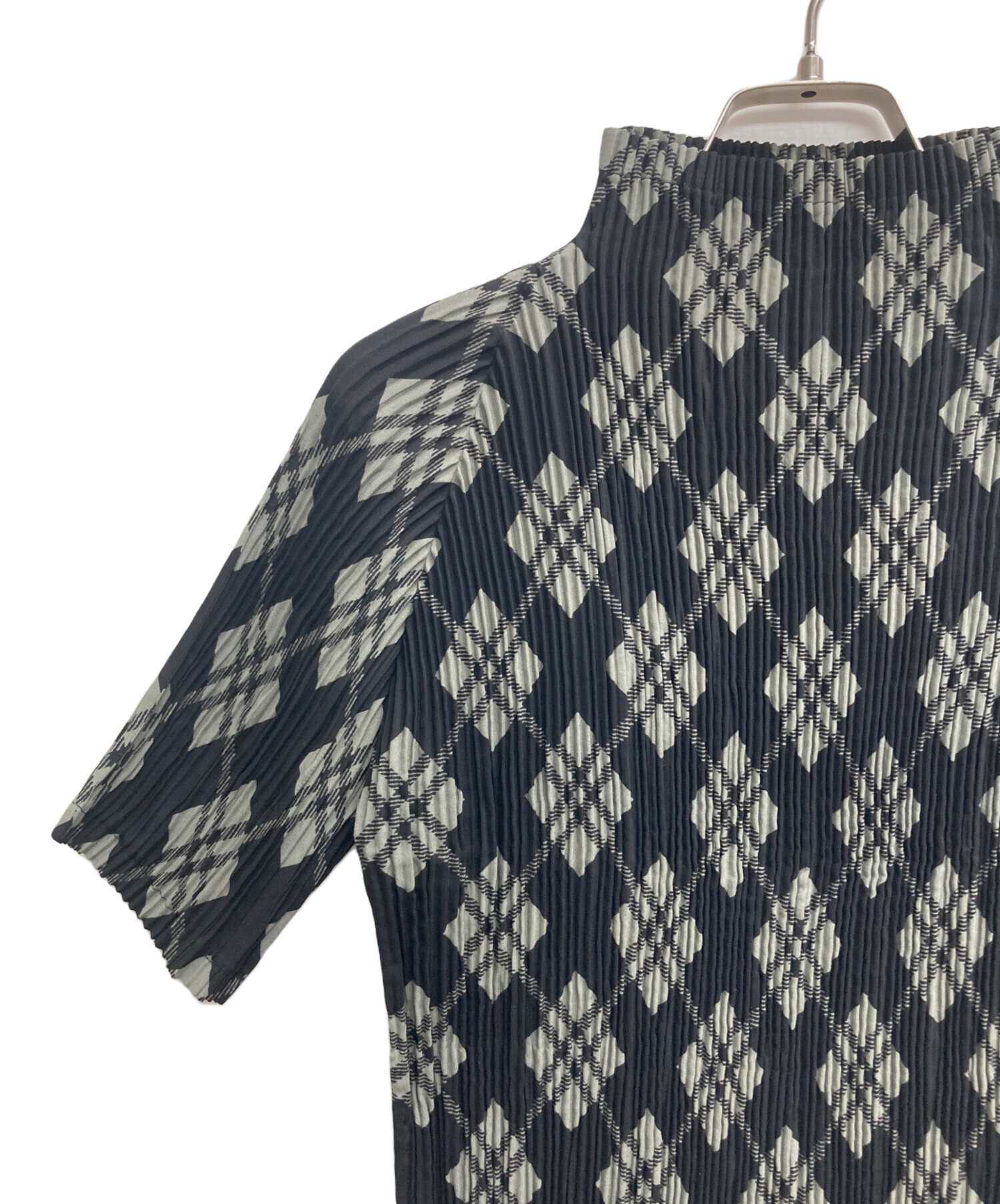 中古・古着通販】ISSEY MIYAKE (イッセイミヤケ) 総柄ハイネック