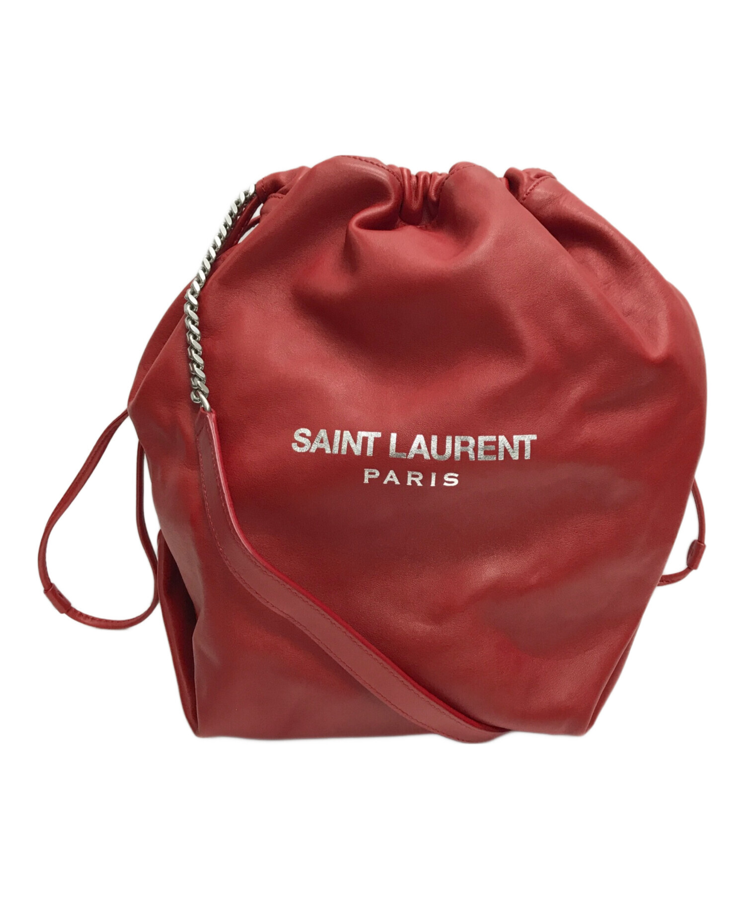 SAINT LAURENT テディバケットバック 中古・古着通販】Saint Laurent Paris (サンローランパリ) Teddy