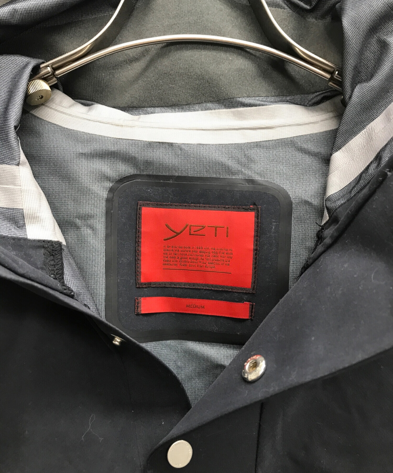 中古・古着通販】Yeti (イエティ) Anorak Coat ネイビー サイズ:M 