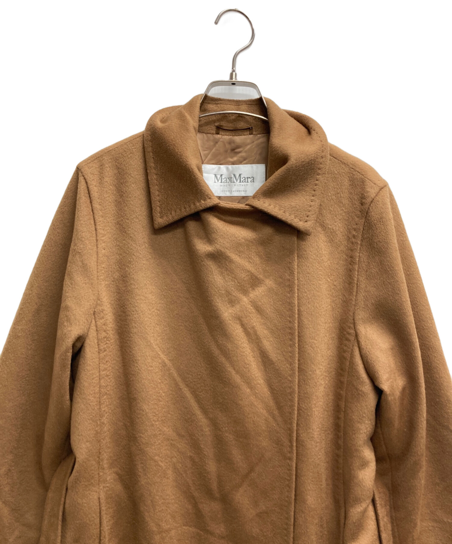中古・古着通販】MaxMara (マックスマーラ) ベルテッドカシミヤガウン