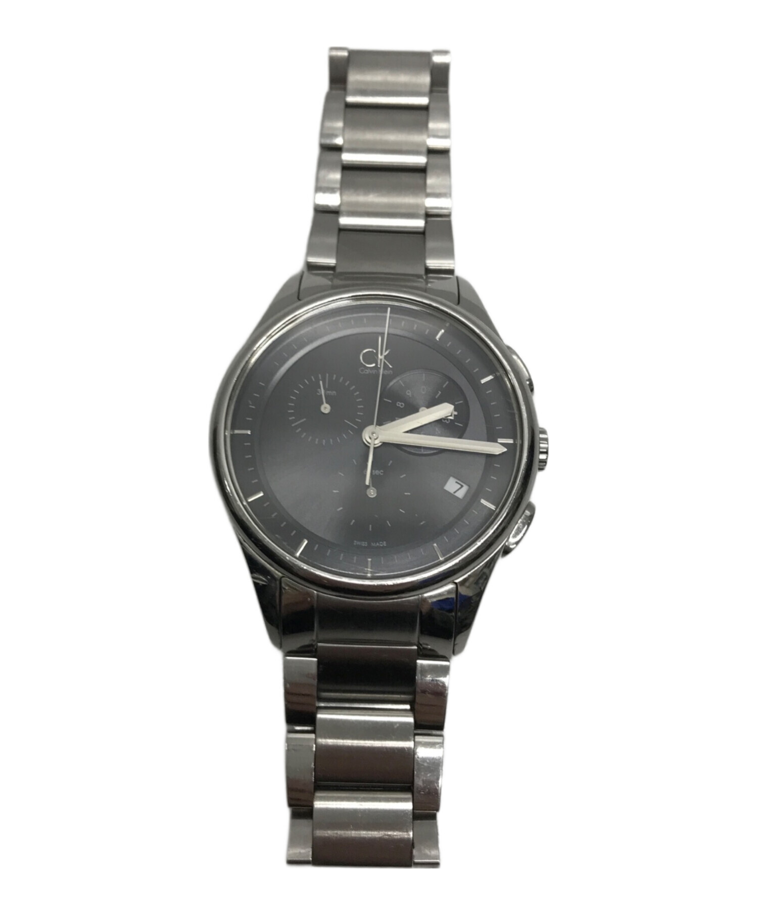 中古・古着通販】Calvin Klein (カルバンクライン) クロノグラフ 