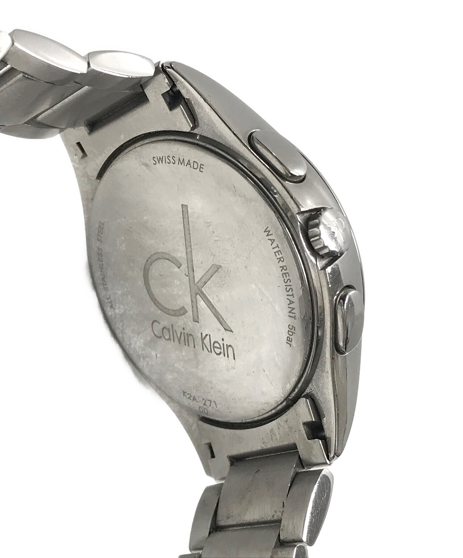 中古・古着通販】Calvin Klein (カルバンクライン) クロノグラフ 