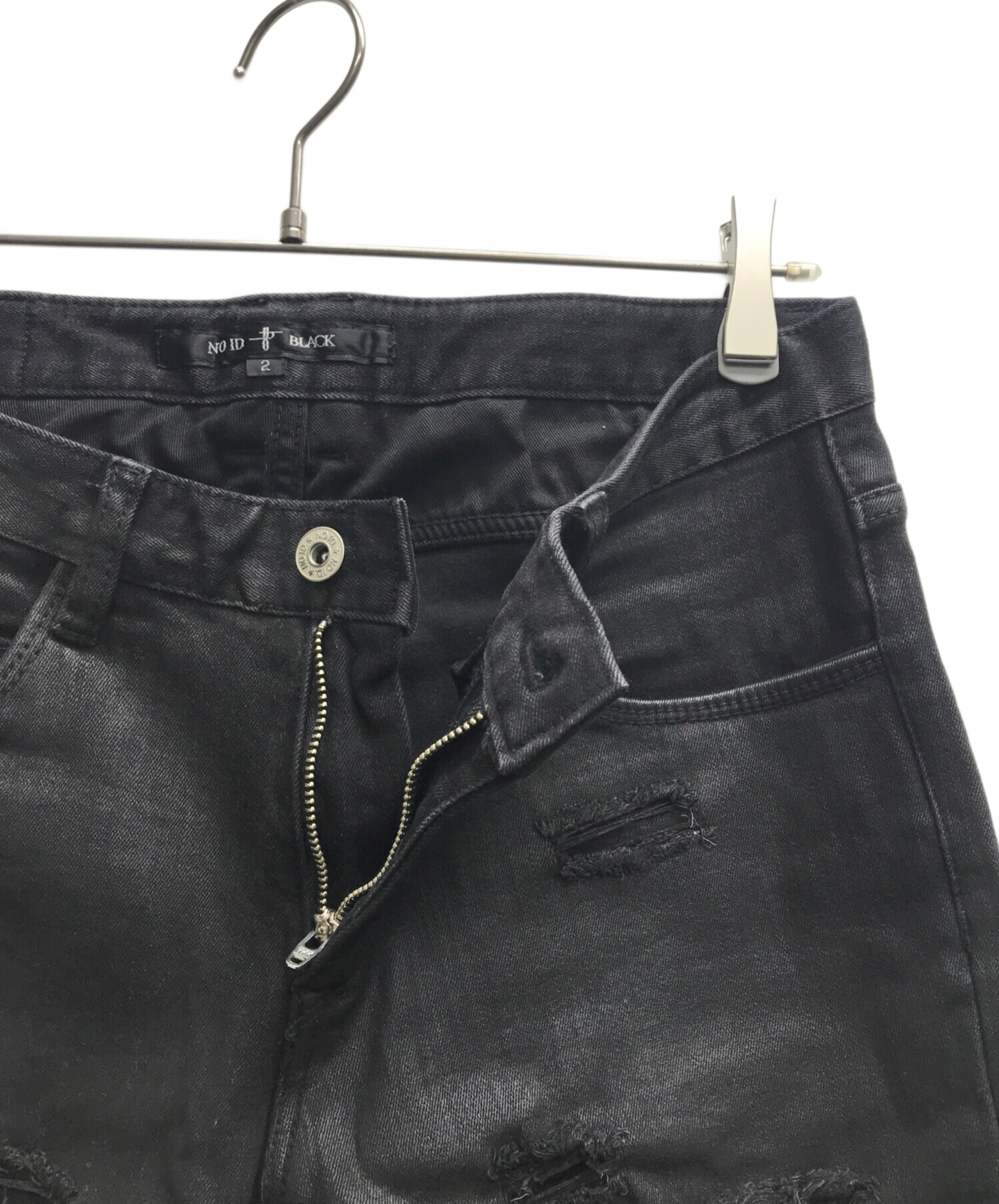 y2k archive no id. コーティングデニムジャケット お兄系 - メルカリ