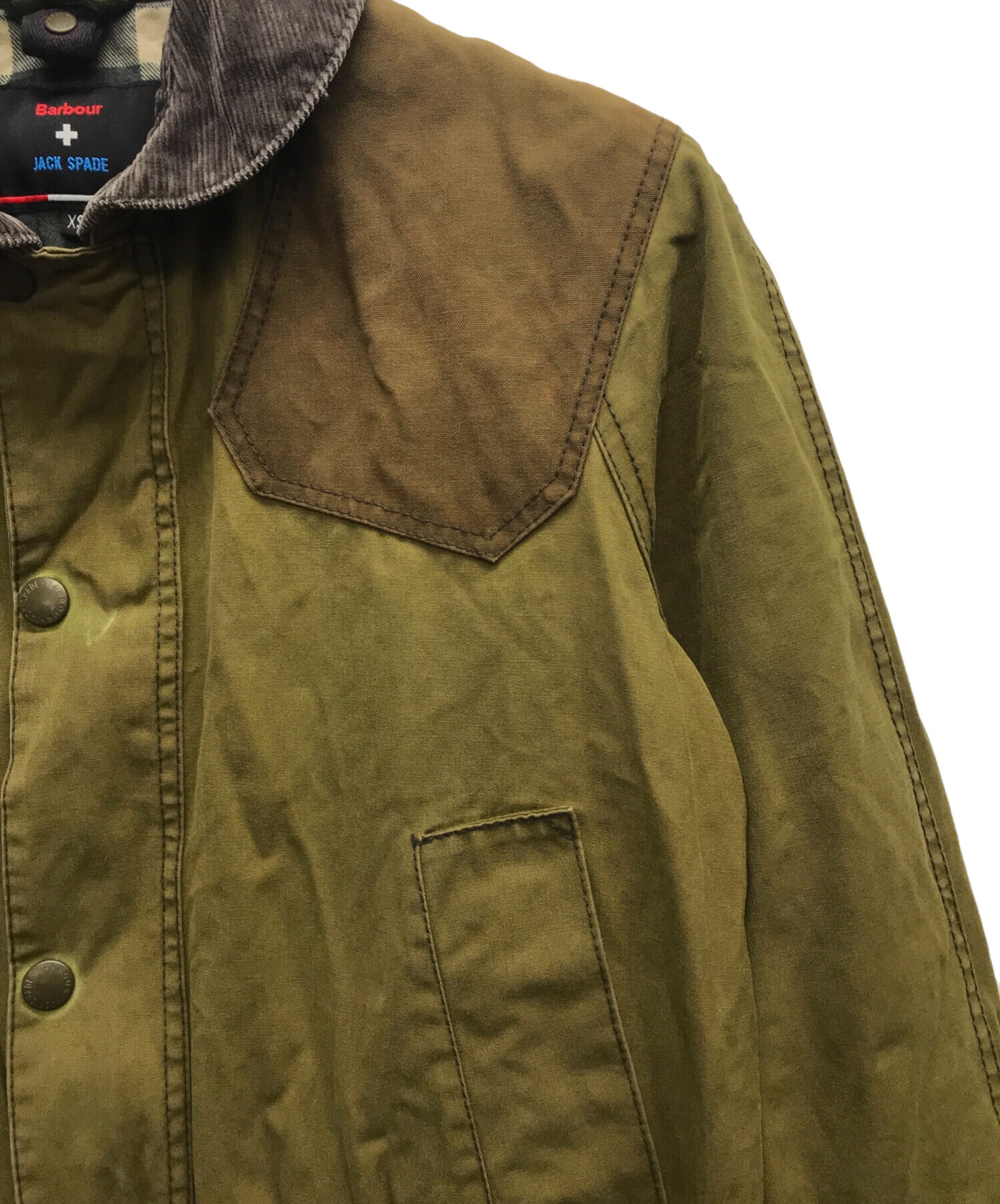中古・古着通販】Barbour (バブアー) JACK SPADE (ジャックスペード