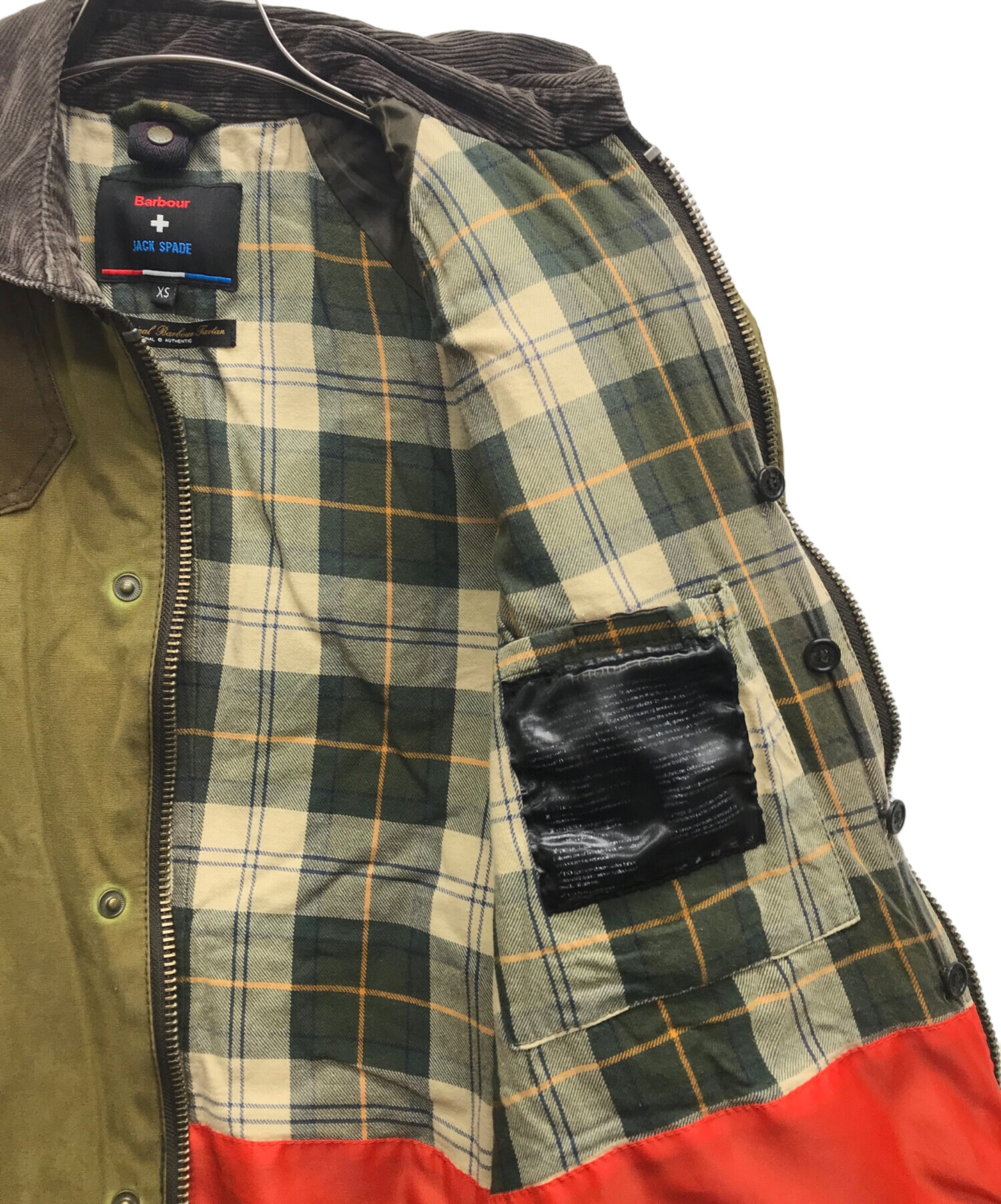 中古・古着通販】Barbour (バブアー) JACK SPADE (ジャックスペード