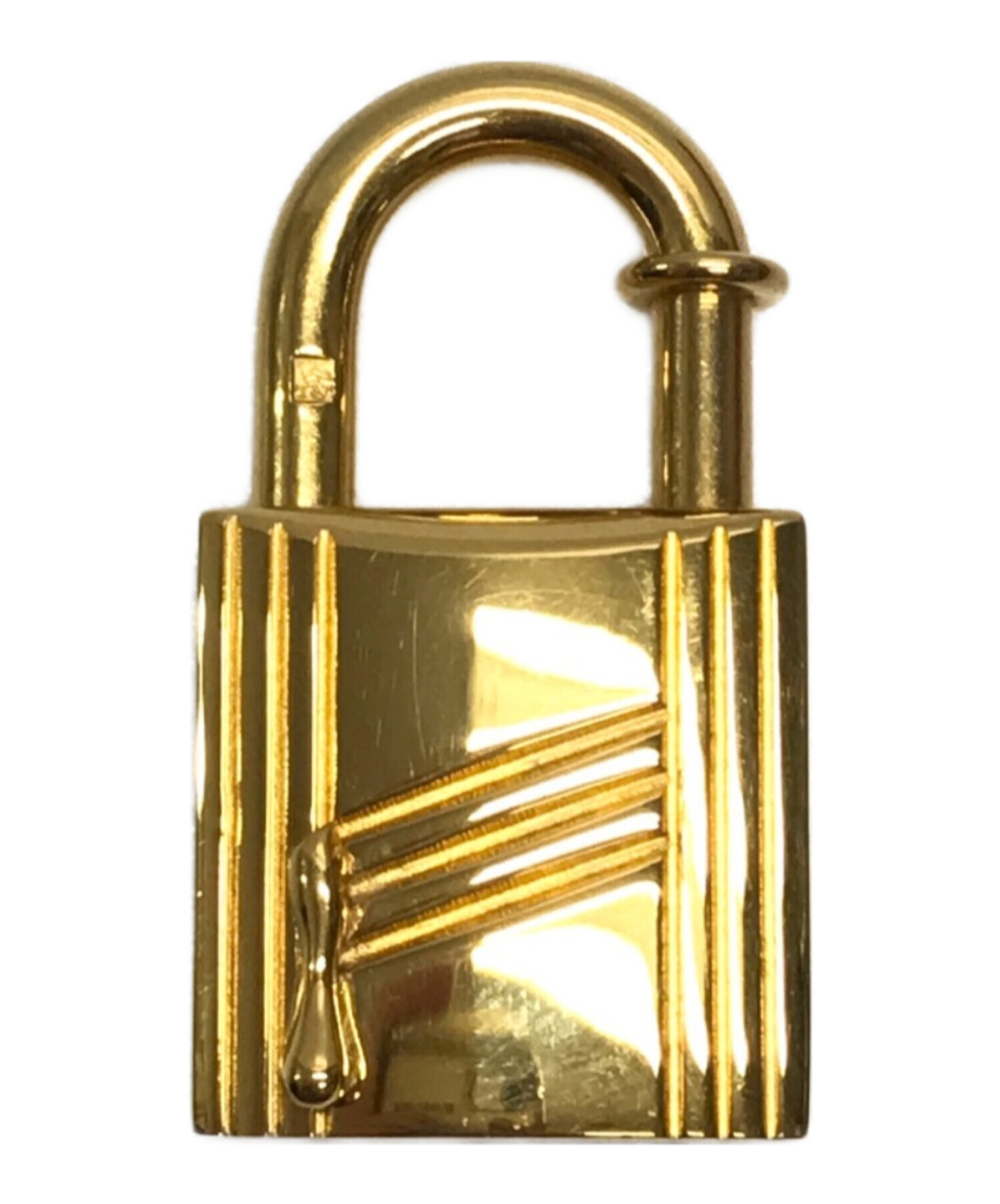 中古・古着通販】HERMES (エルメス) 樹液モチーフカデナ ゴールド