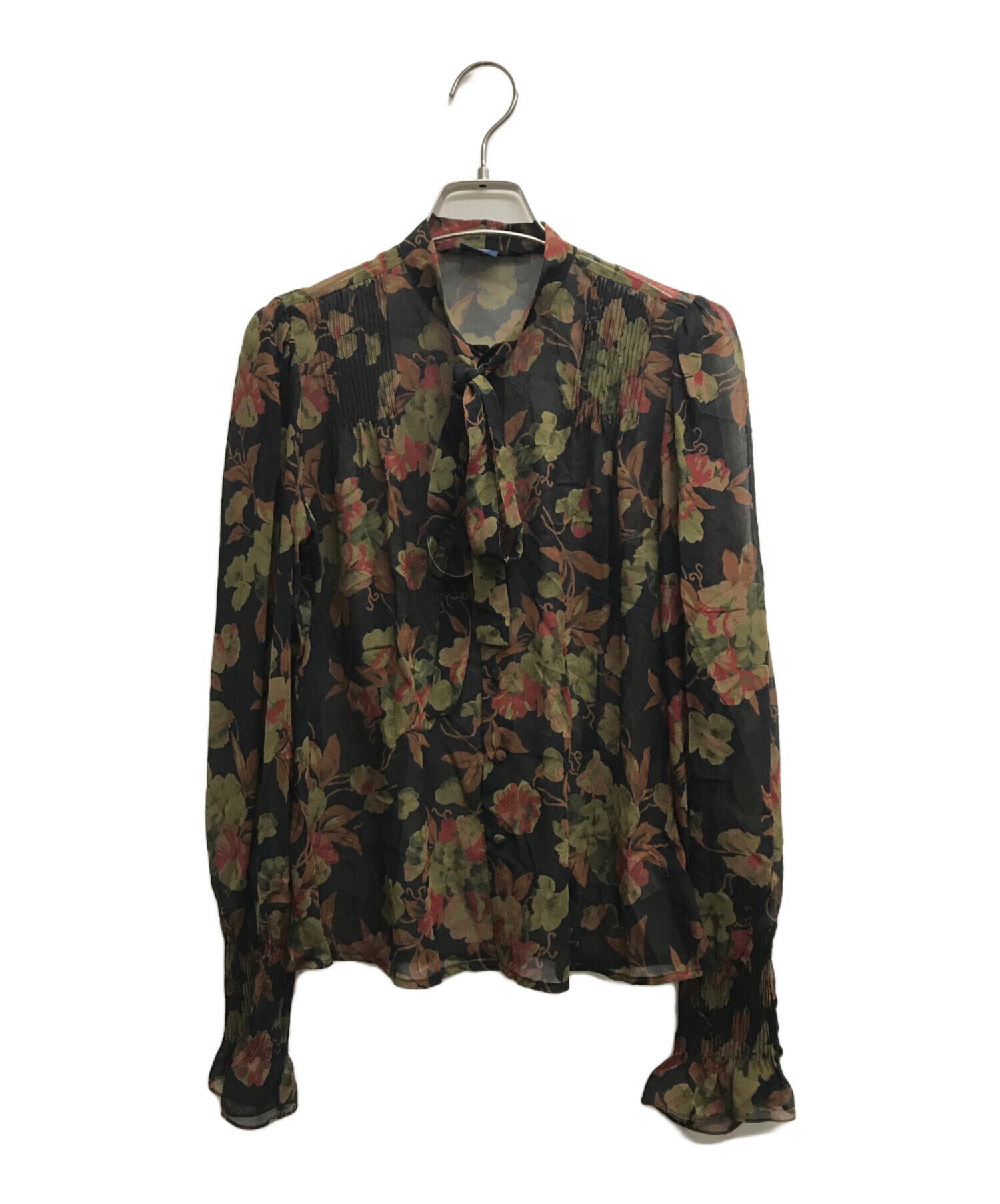 中古・古着通販】RALPH LAUREN (ラルフローレン) シルクブラウス 