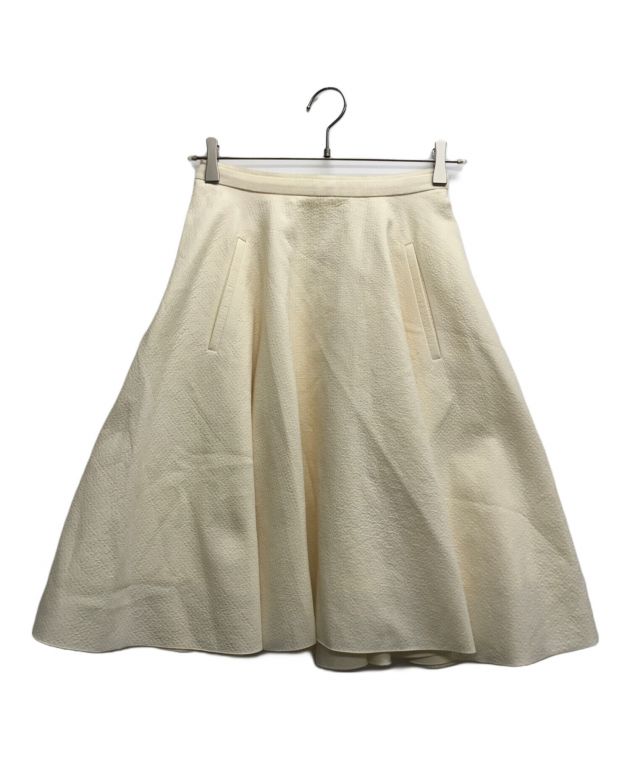 中古・古着通販】FOXEY (フォクシー) スノーフレアスカート ホワイト