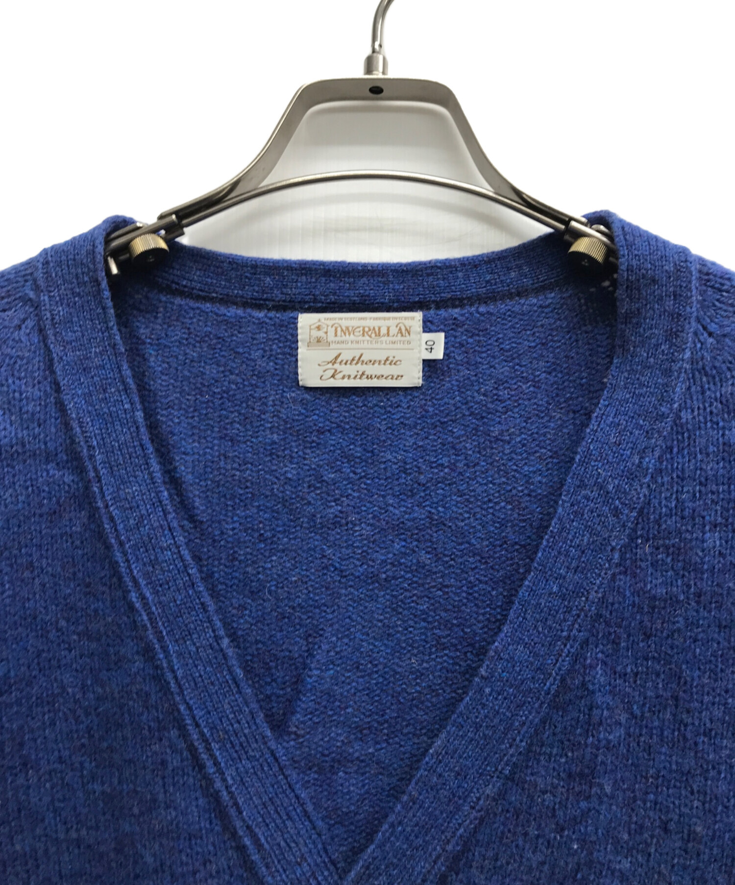 中古・古着通販】INVERALLAN (インバーアラン) Vネックウールニット