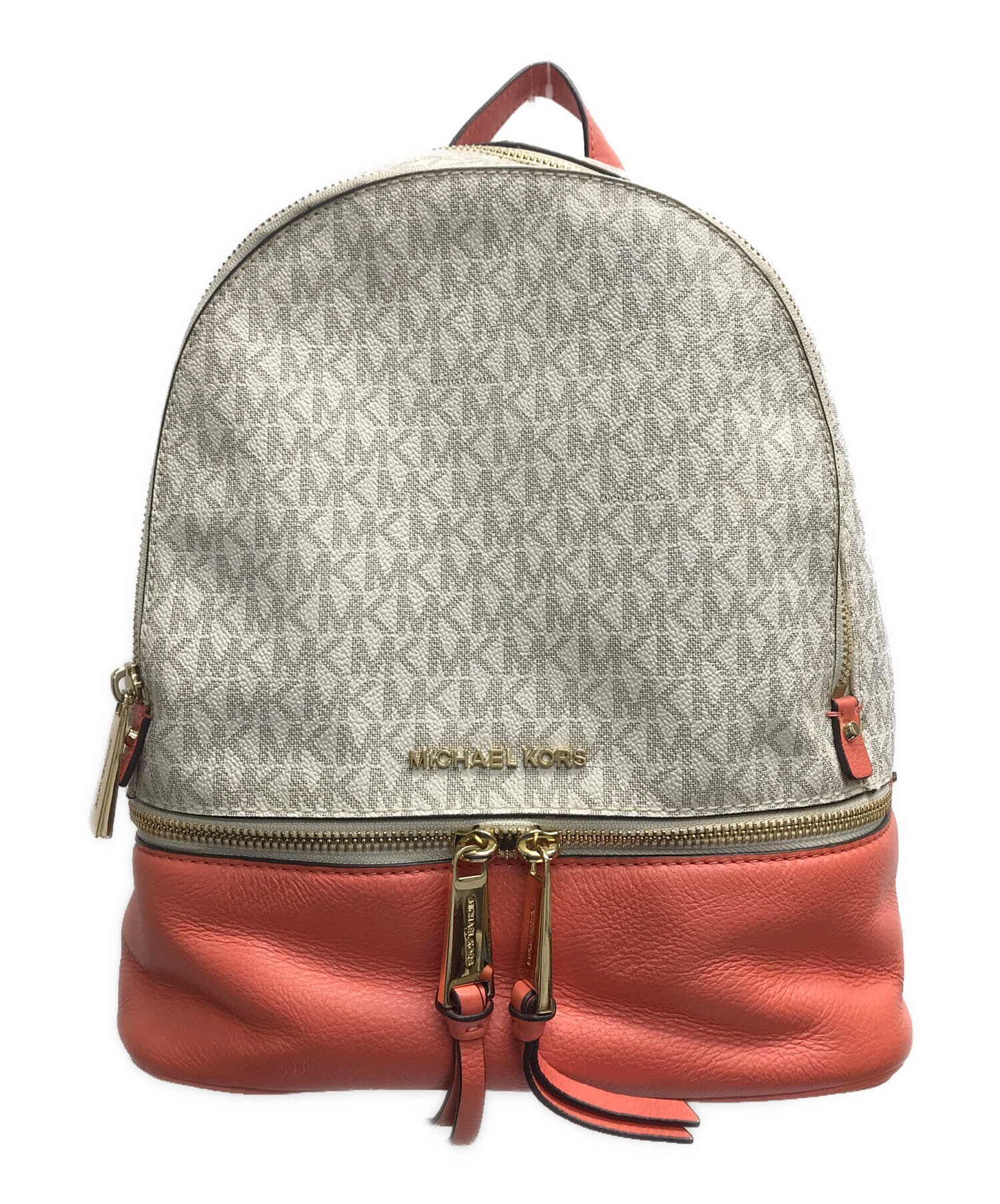 中古・古着通販】MICHAEL KORS (マイケルコース) RHEA ZIP MD BACKPACK 