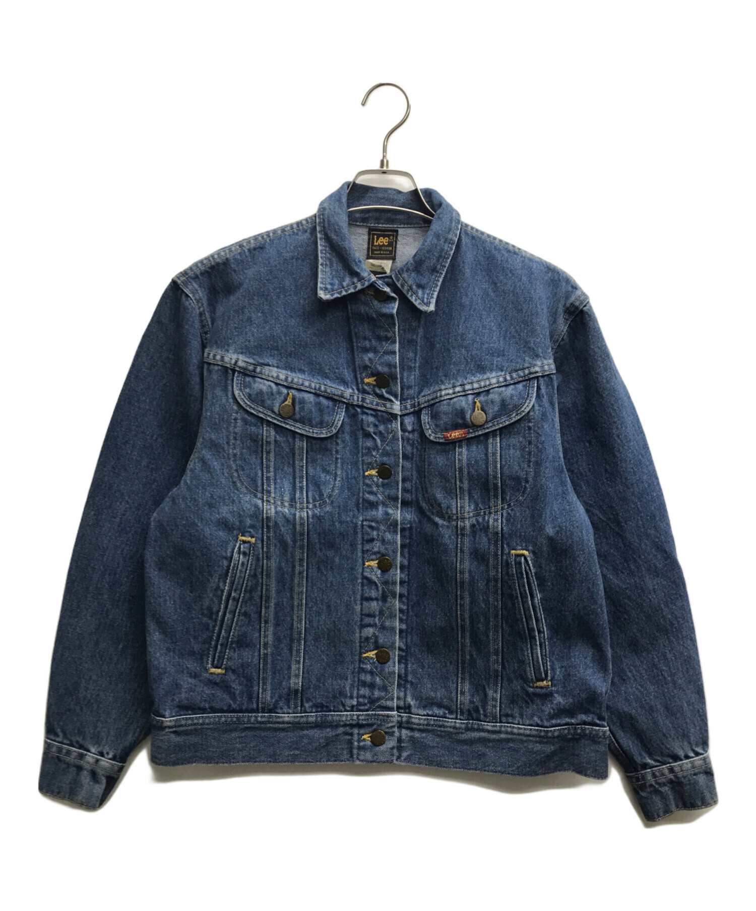 Lee デニムジャケット インディゴ 中古・古着通販】LEE (リー) デニムジャケット インディゴ サイズ:S