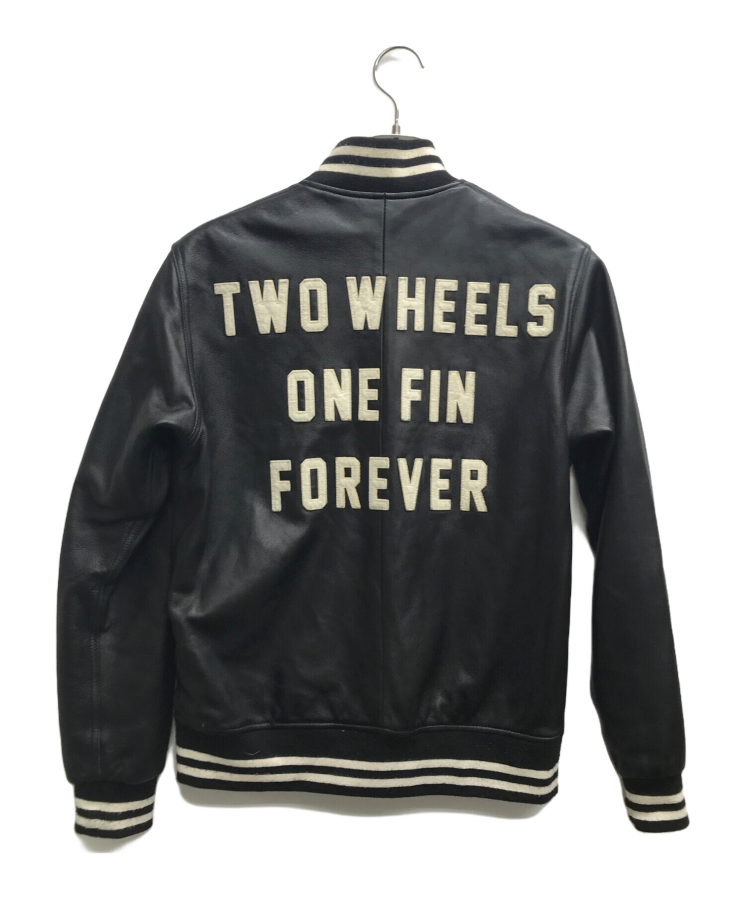 【BUT】ラムレザー スタジャン 中古・古着通販】Schott (ショット) ラムレザースタジャン ブラック