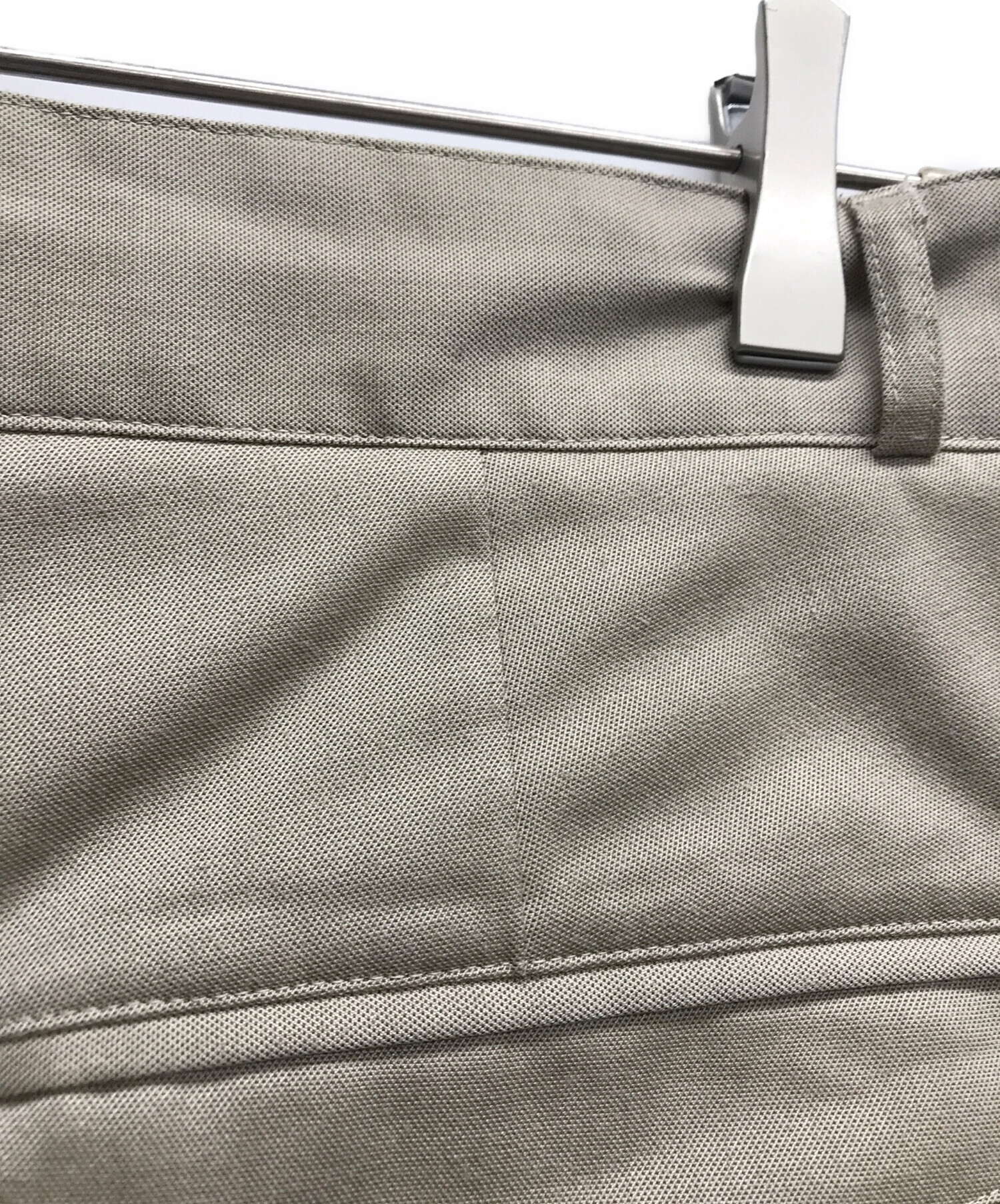 年末までの出品　ベージュ ワイドパンツ トワロニエ 中古・古着通販】Toironier (トワロニエ) タックワイドパンツ ベージュ