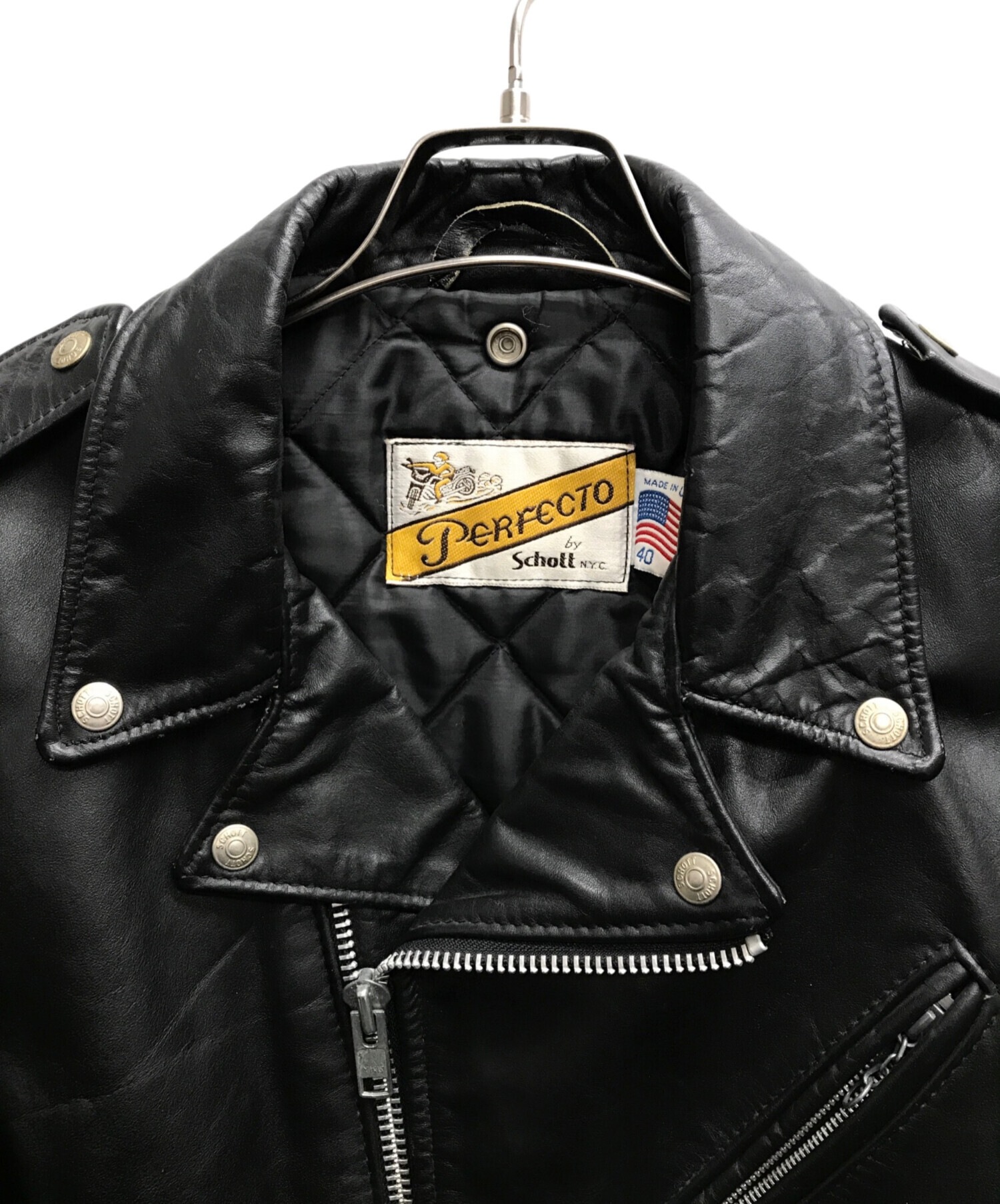Schott Perfecto レザージャケット 40 Schott Perfecto ダブル