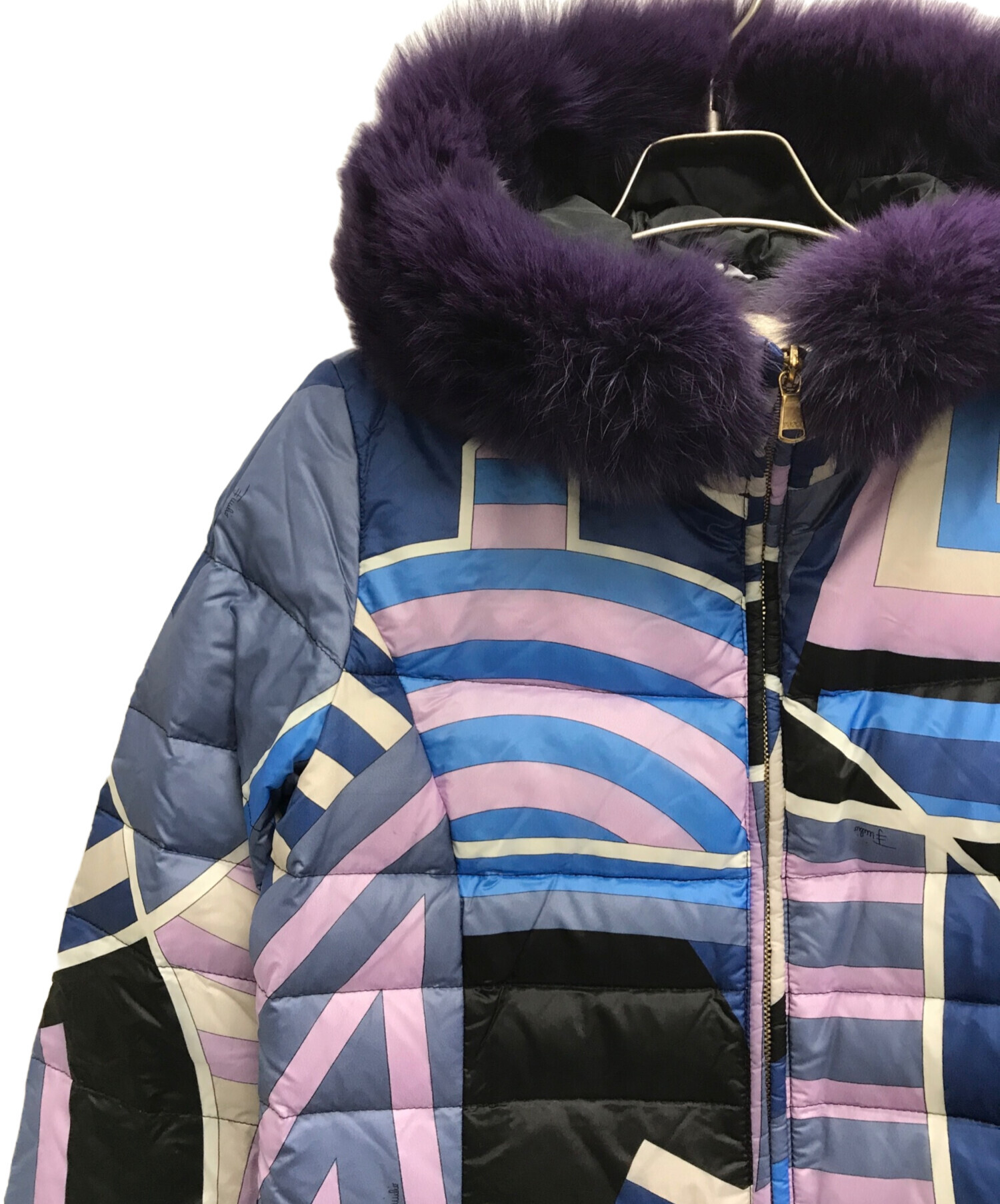 中古・古着通販】Emilio Pucci (エミリオ プッチ) 総柄ダウンコート