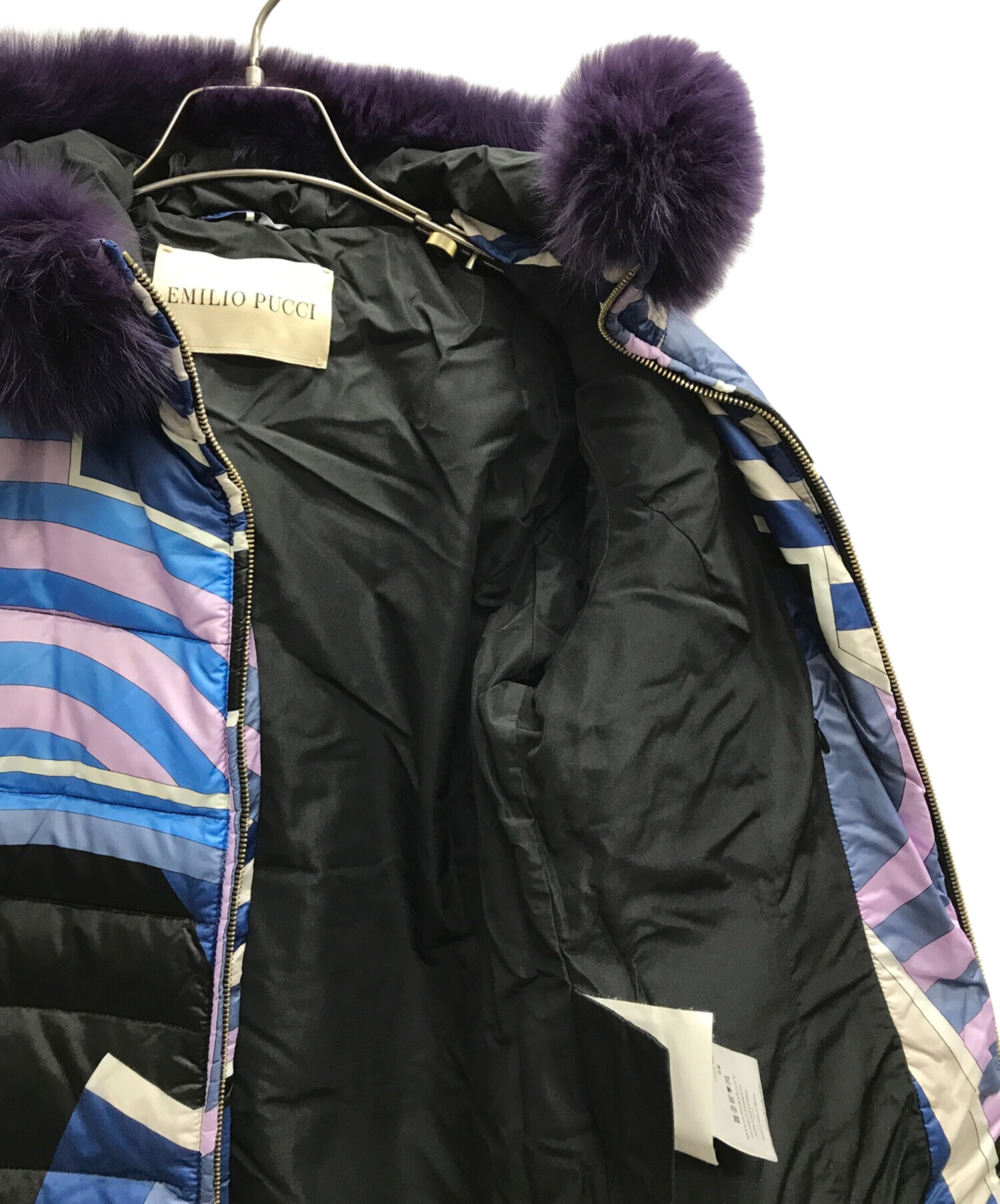 中古・古着通販】Emilio Pucci (エミリオ プッチ) 総柄ダウンコート