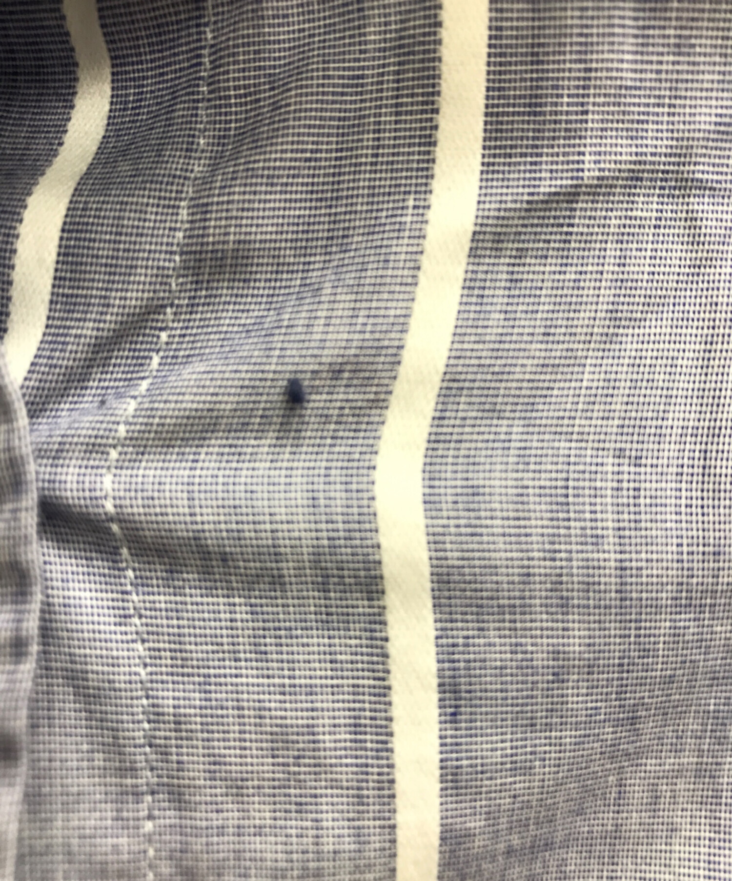 中古・古着通販】UJOH (ウジョー) ストライプシャツ ブルー サイズ:2
