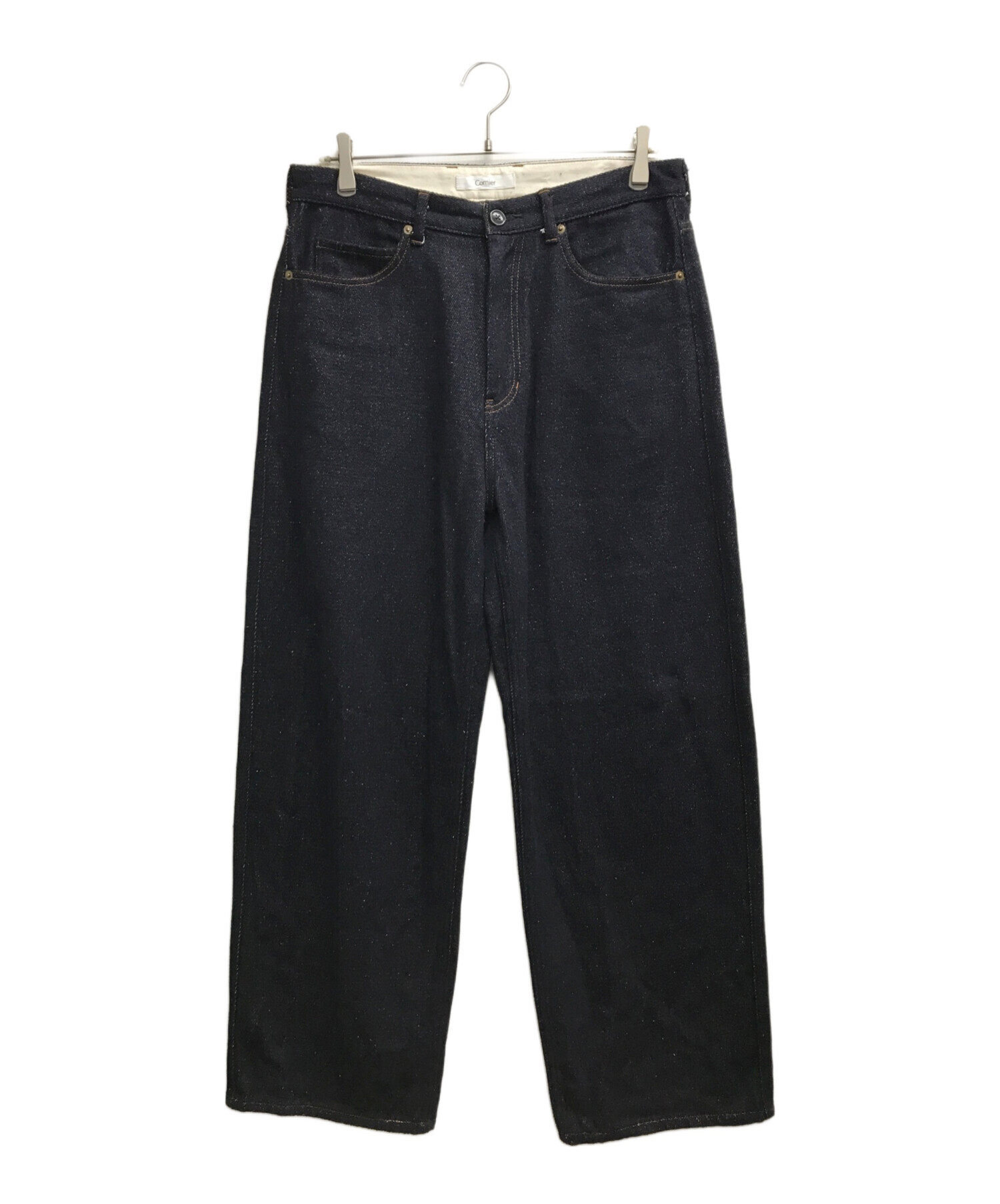 中古・古着通販】cornier (コルニエ) SILK NEP DENIM PANTS インディゴ