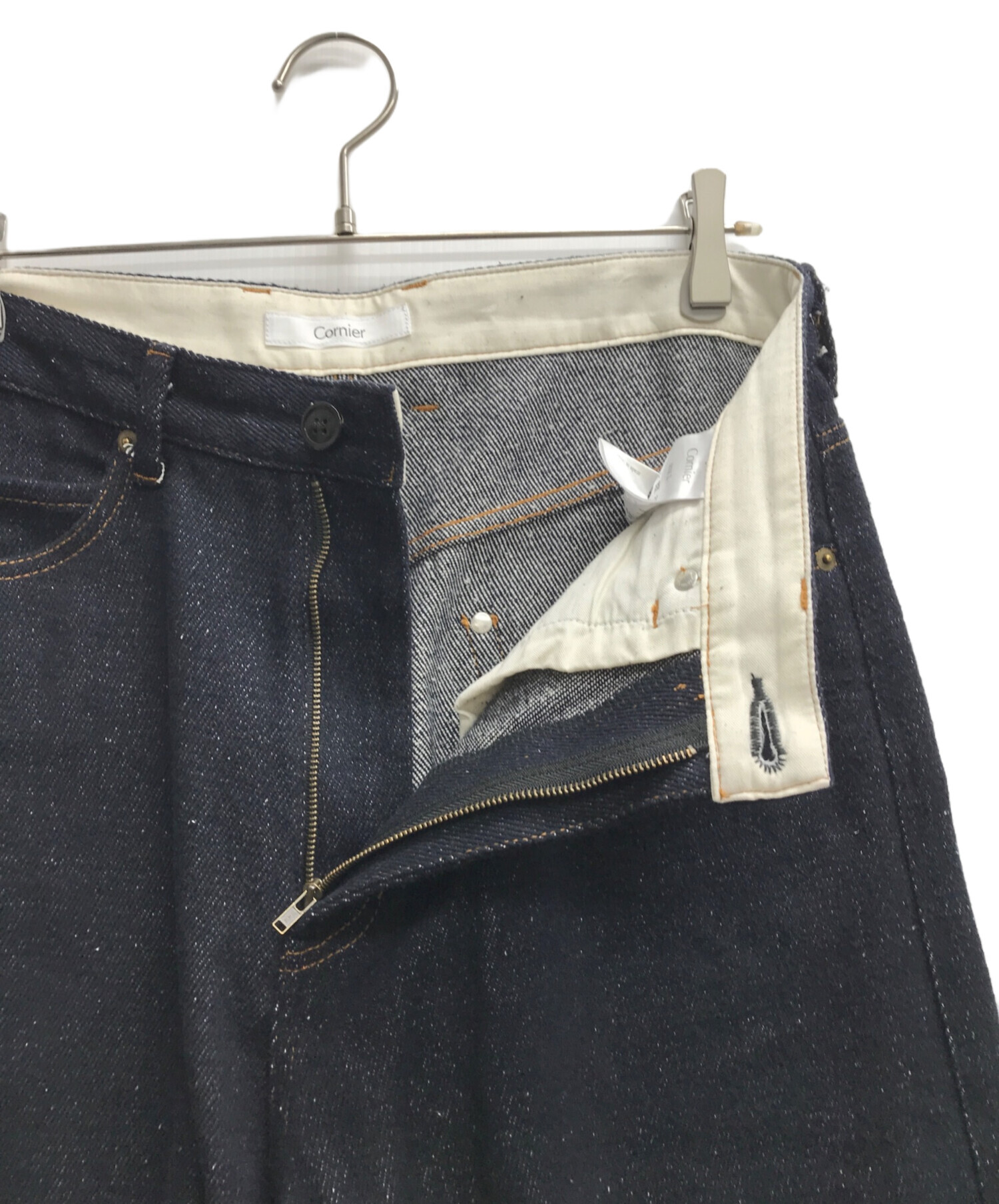 中古・古着通販】cornier (コルニエ) SILK NEP DENIM PANTS インディゴ