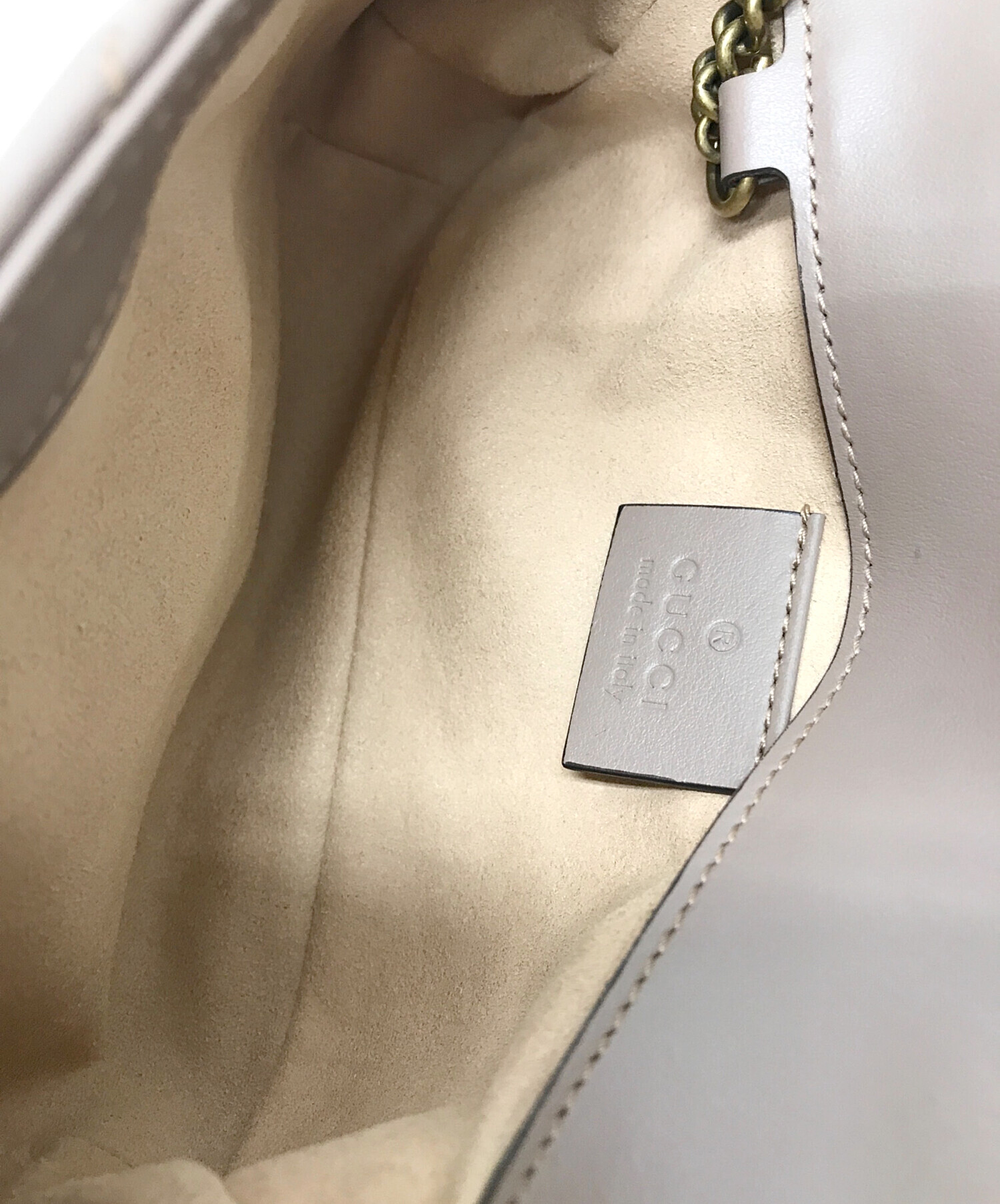 中古・古着通販】GUCCI (グッチ) GGマーモントキルティング スーパー 