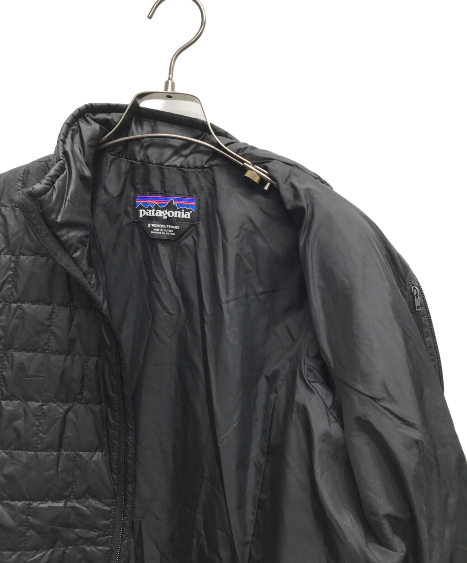 中古・古着通販】Patagonia (パタゴニア) ナノパフコート ブラック