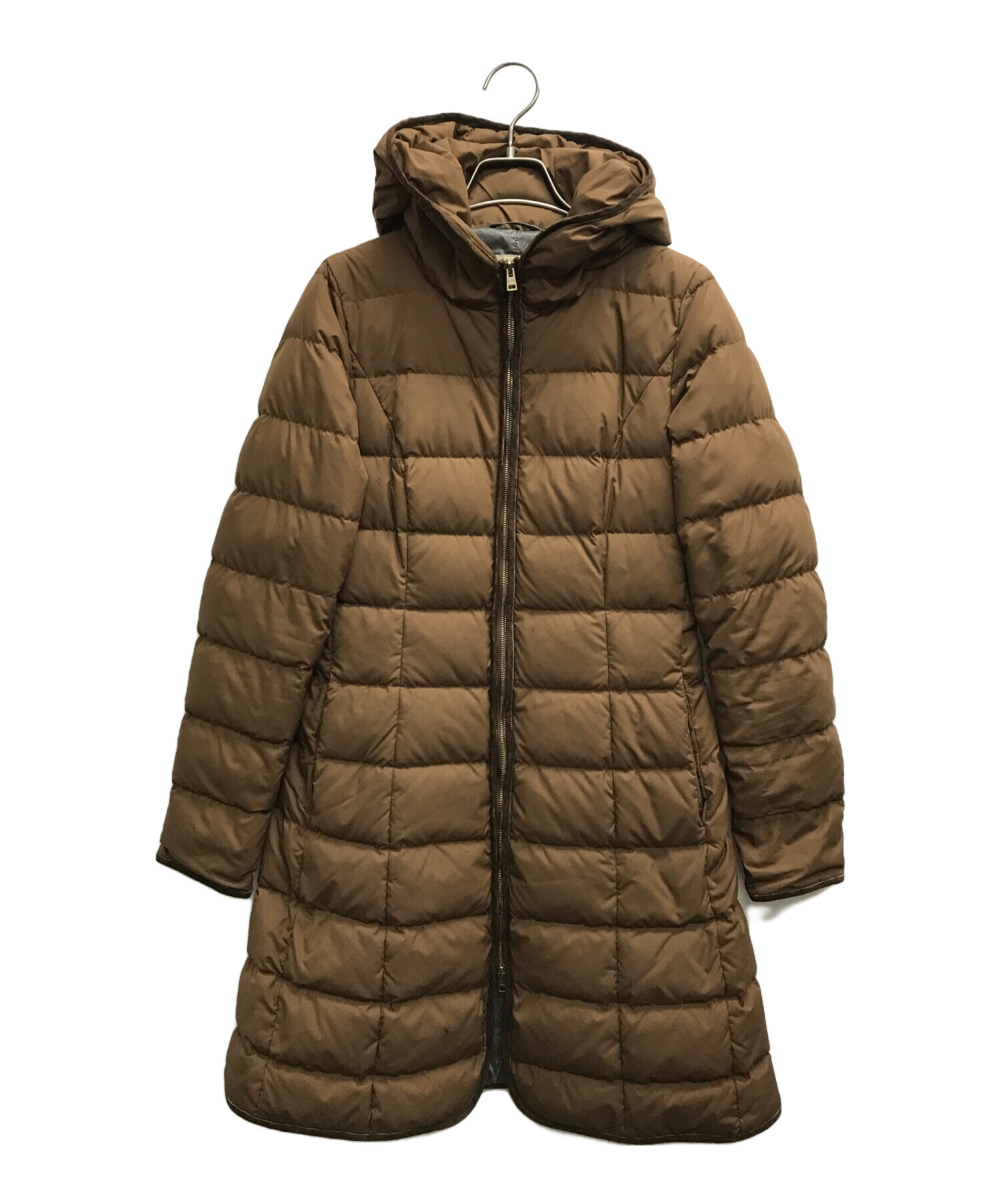 中古・古着通販】HERNO (ヘルノ) ダウンコート ブラウン サイズ:38 