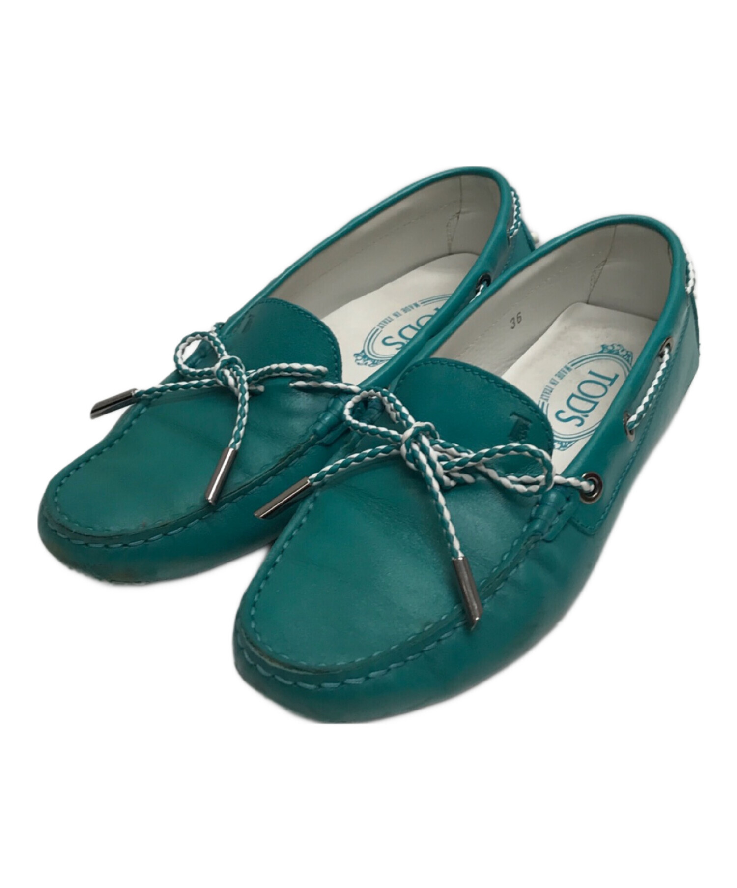 中古・古着通販】TOD'S (トッズ) ドライビングシューズ グリーン