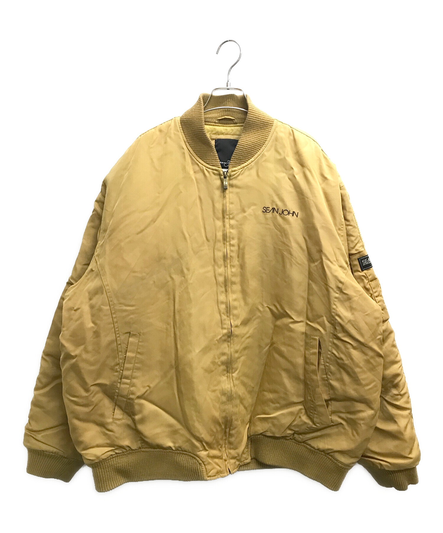 Sean John リバーシブル MA-1 XL ブラウン ビッグシルエット