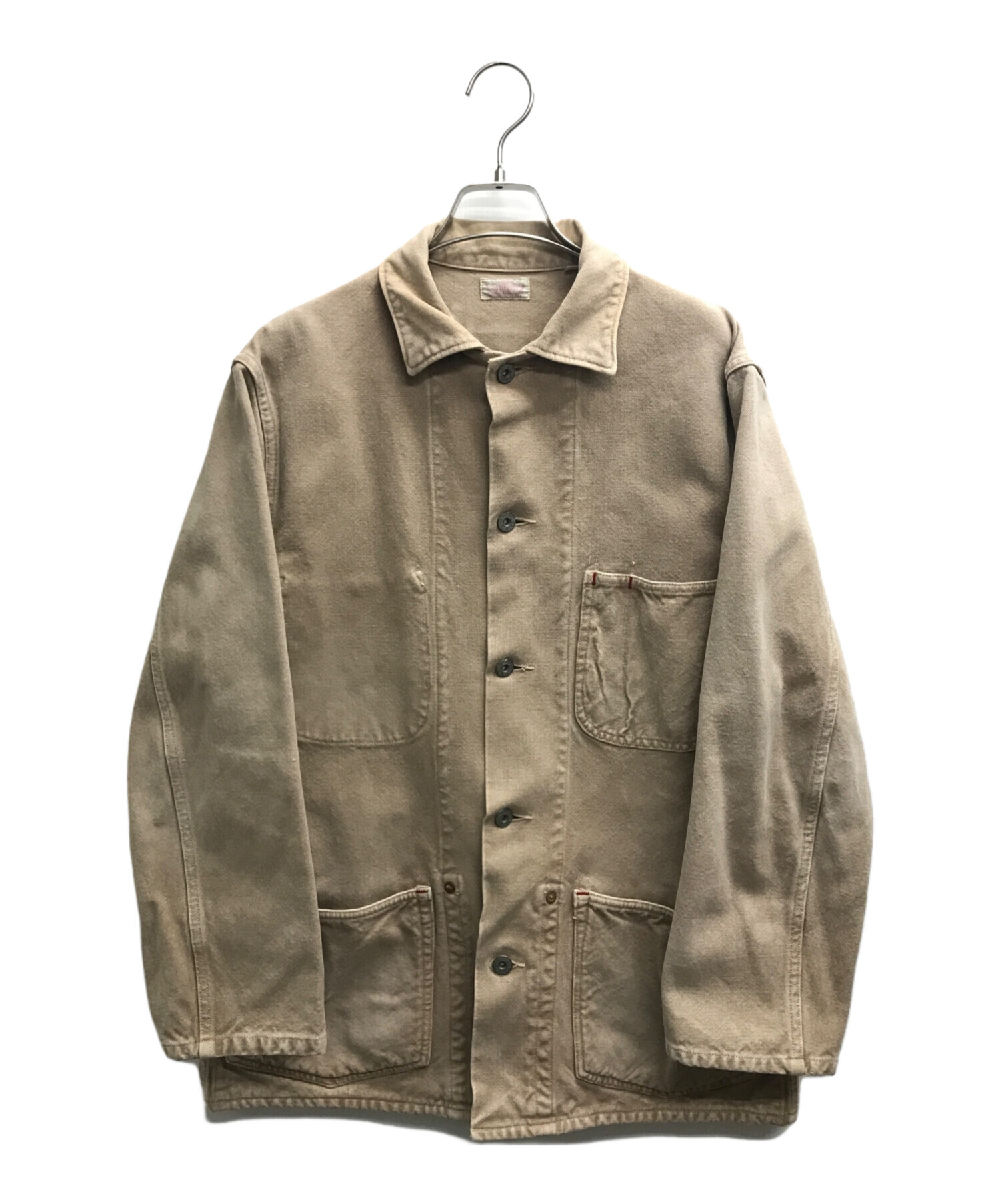 Warehouse Co. カバーオール サイズ40 ベージュ Warehouse Co. カバーオール サイズ40 ベージュ Warehouse Co