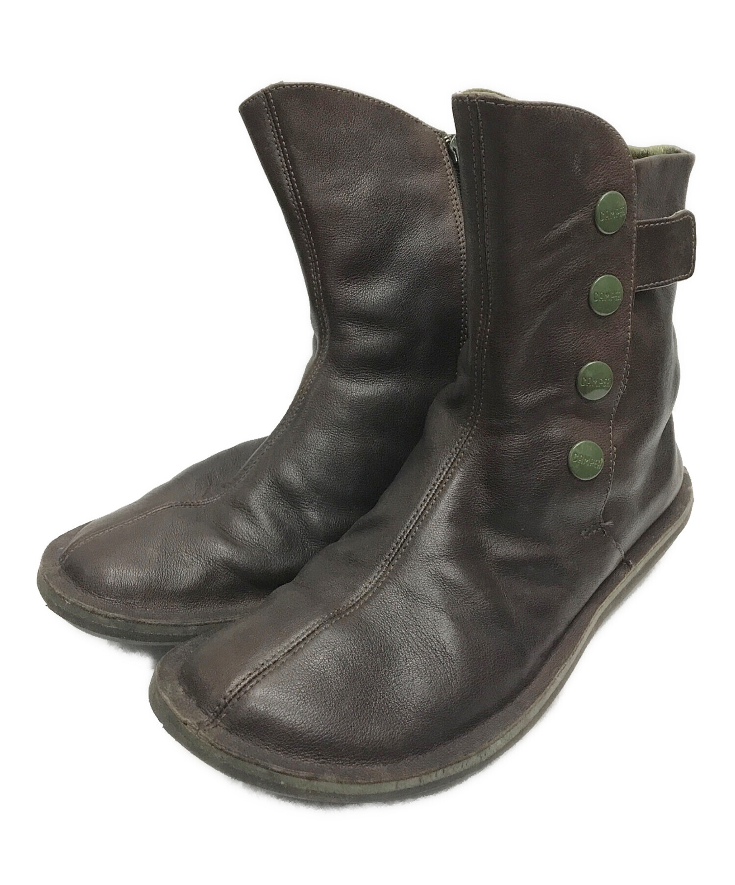 CAMPER K400459-003 ブラウンブーツ 39 中古・古着通販】CAMPER (カンペール) ブーツ ブラウン サイズ:39