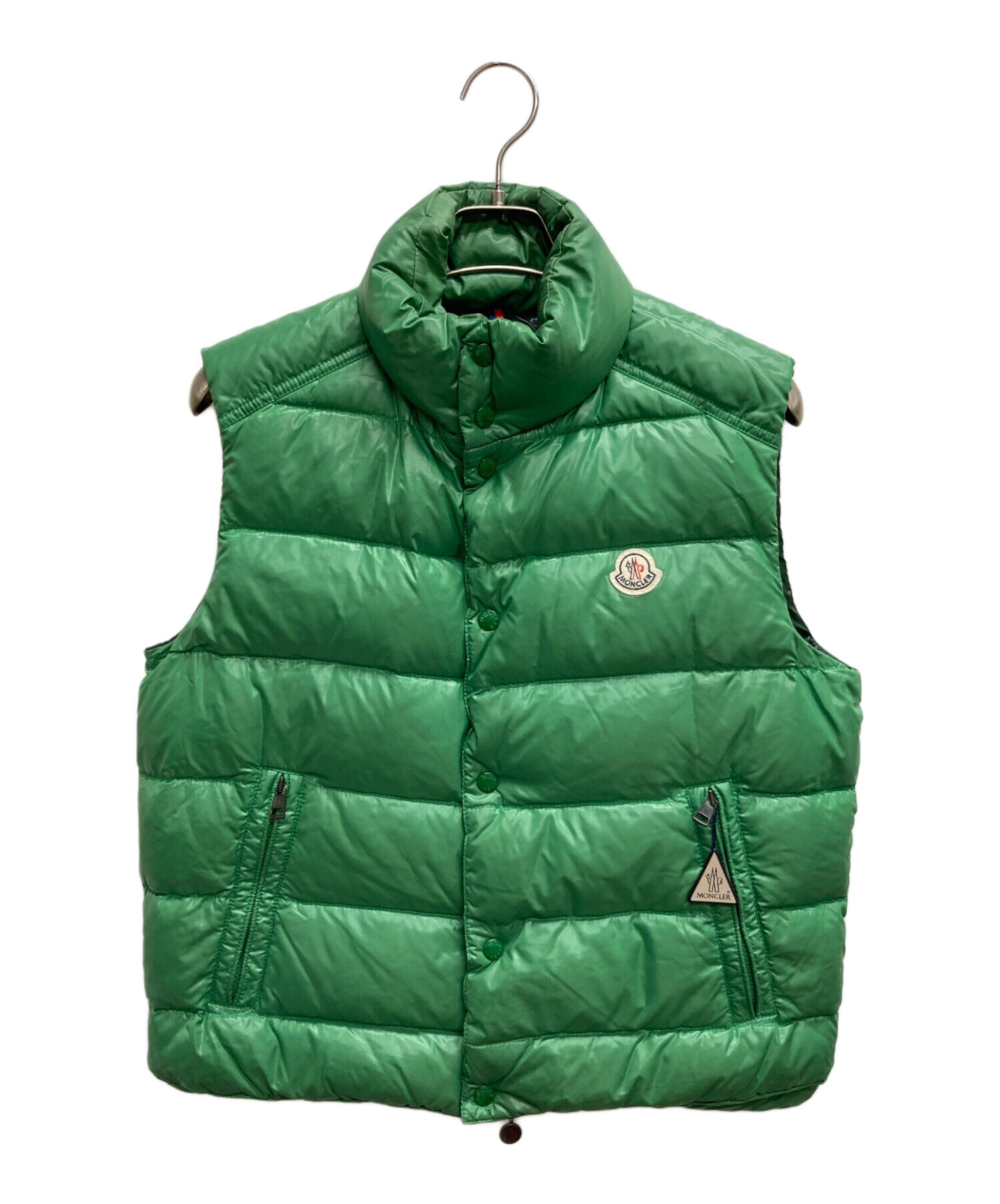 中古・古着通販】MONCLER (モンクレール) TIBダウンベスト グリーン