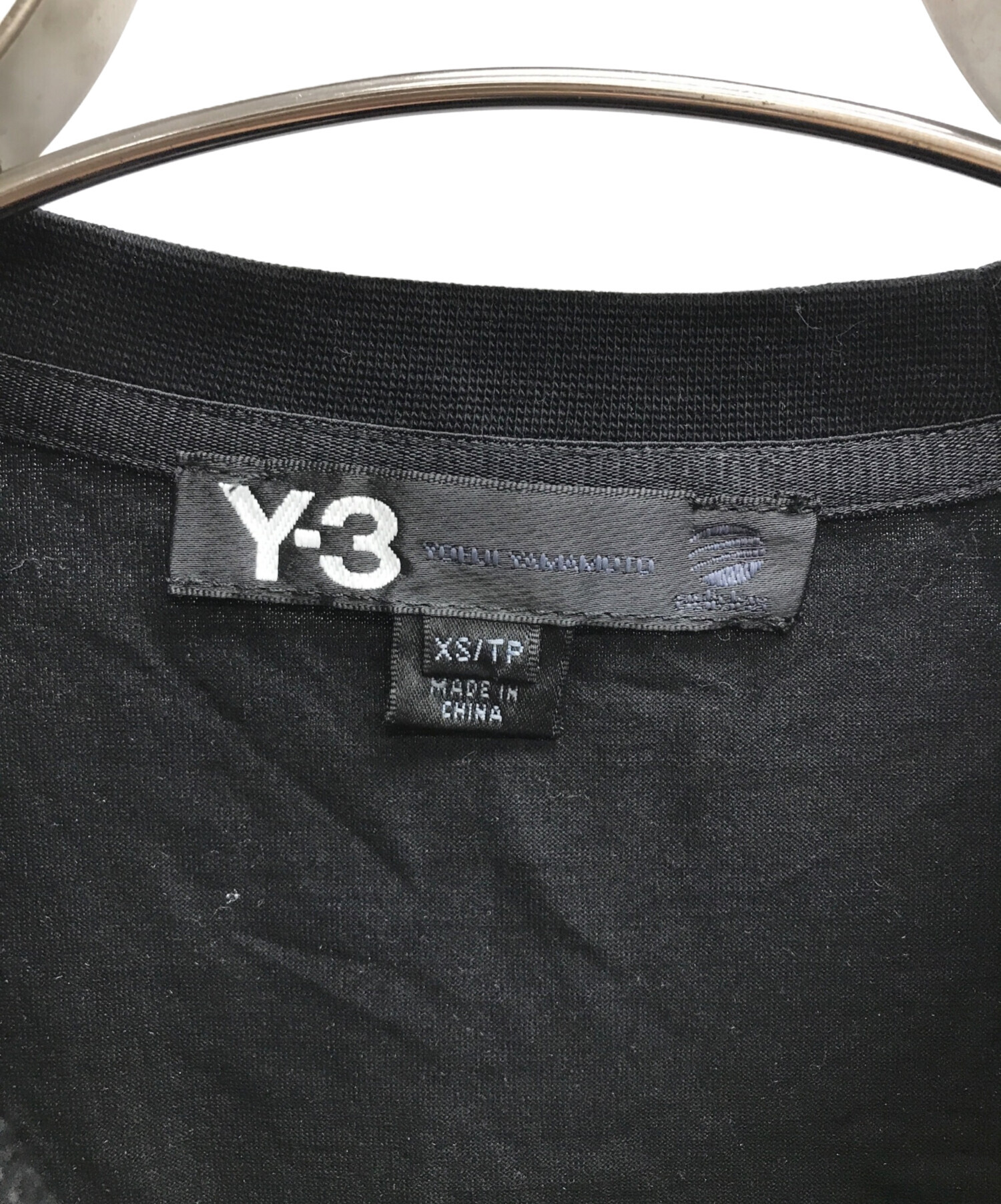 中古・古着通販】Y-3 (ワイスリー) カットソー ブラック サイズ:XS 