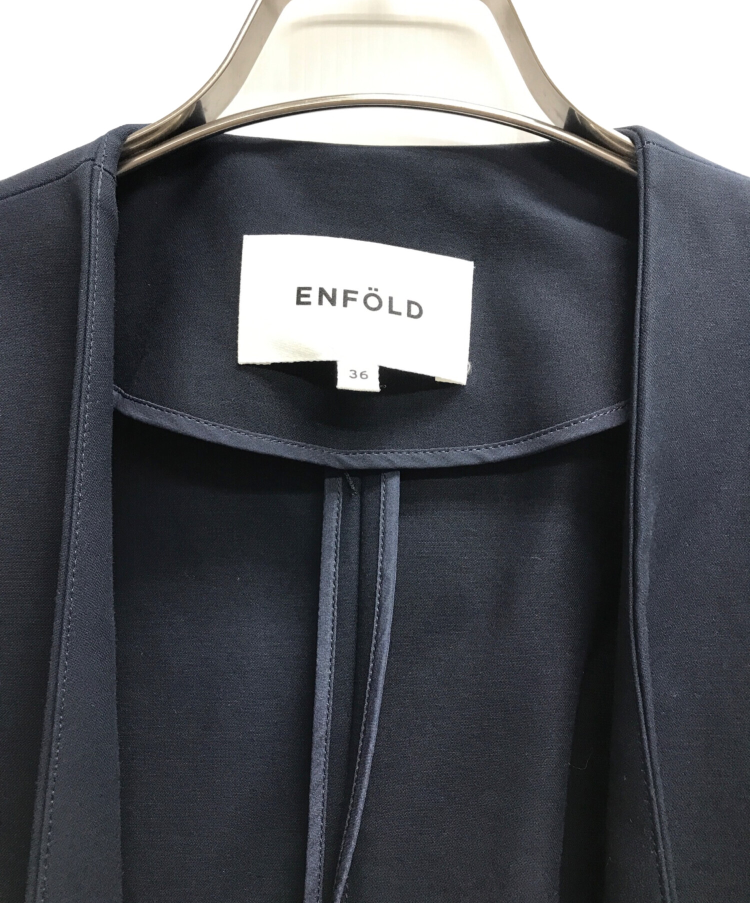 enfold ミニマルスリットコート　36 enfold ミニマルスリットコート 36 【公式通販】