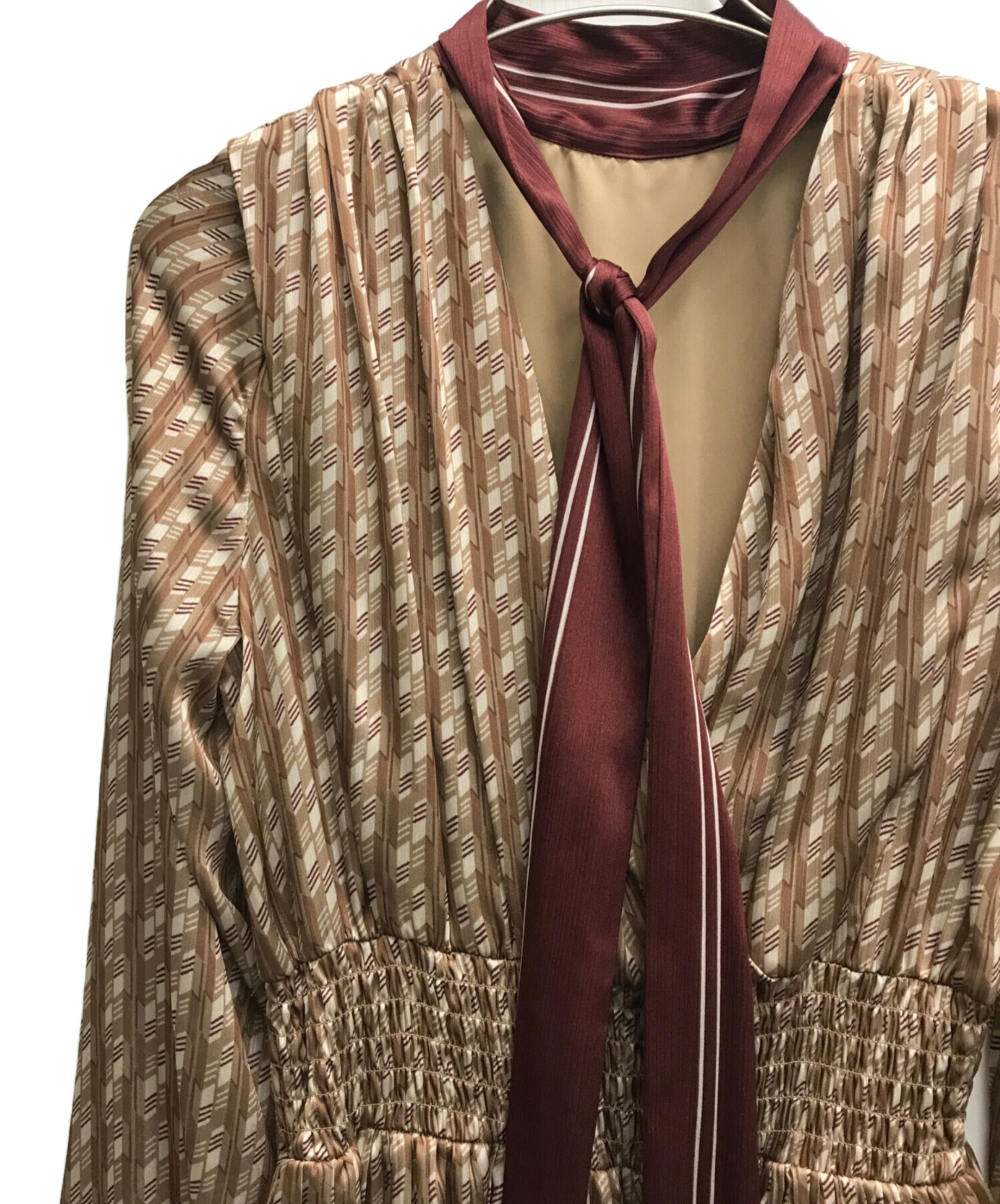 中古・古着通販】Lily Brown (リリーブラウン) バイカラー2WAYボウタイ