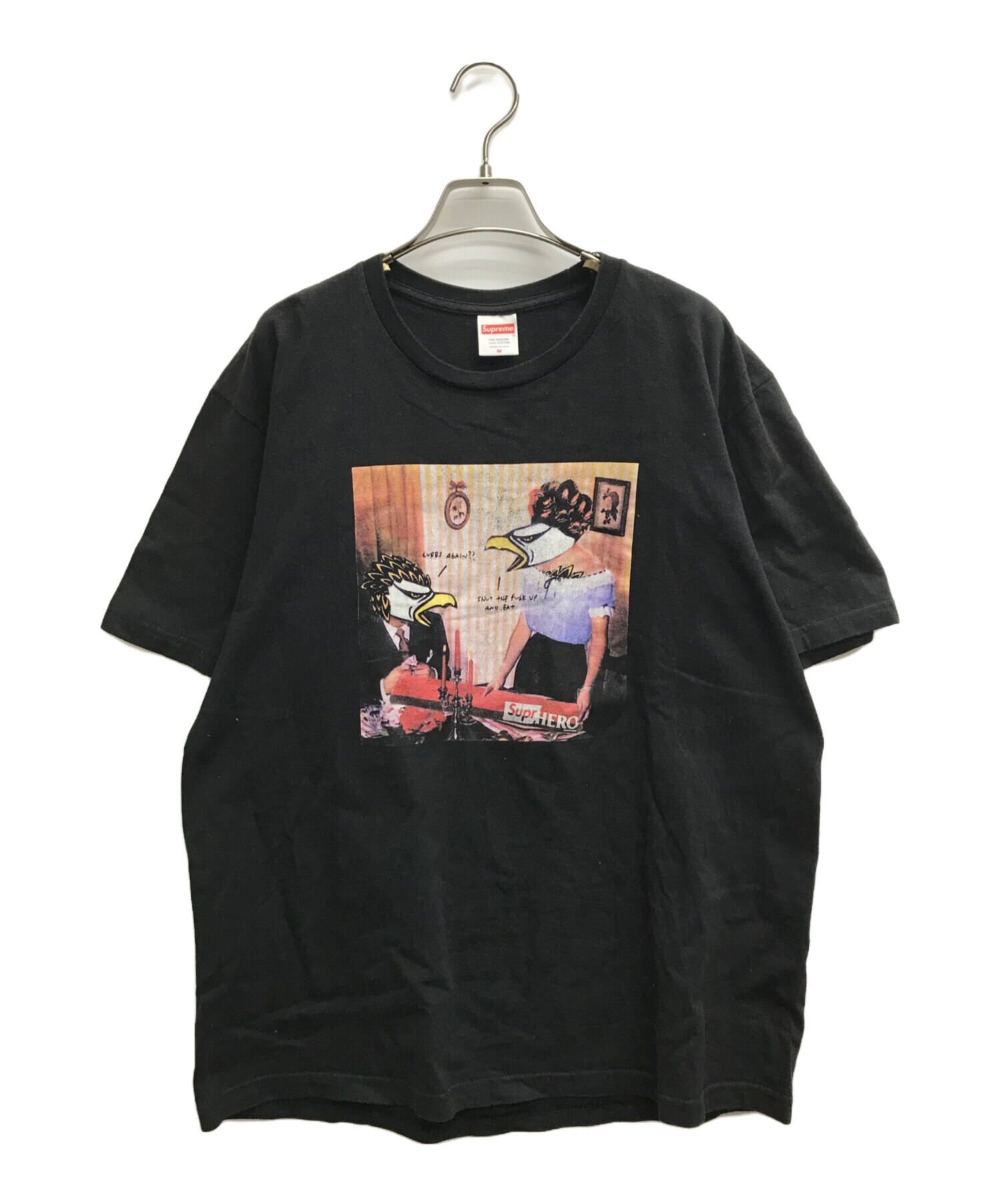 新品 SUPREME unti HERO Tee 初代コラボ アンタイヒーロー 公式通販