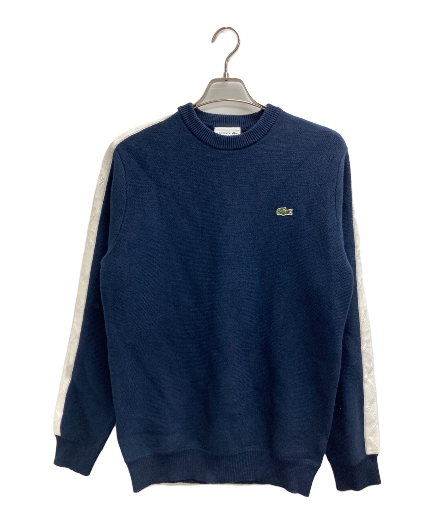 中古・古着通販】LACOSTE (ラコステ) ショルダー編み変えコットン 