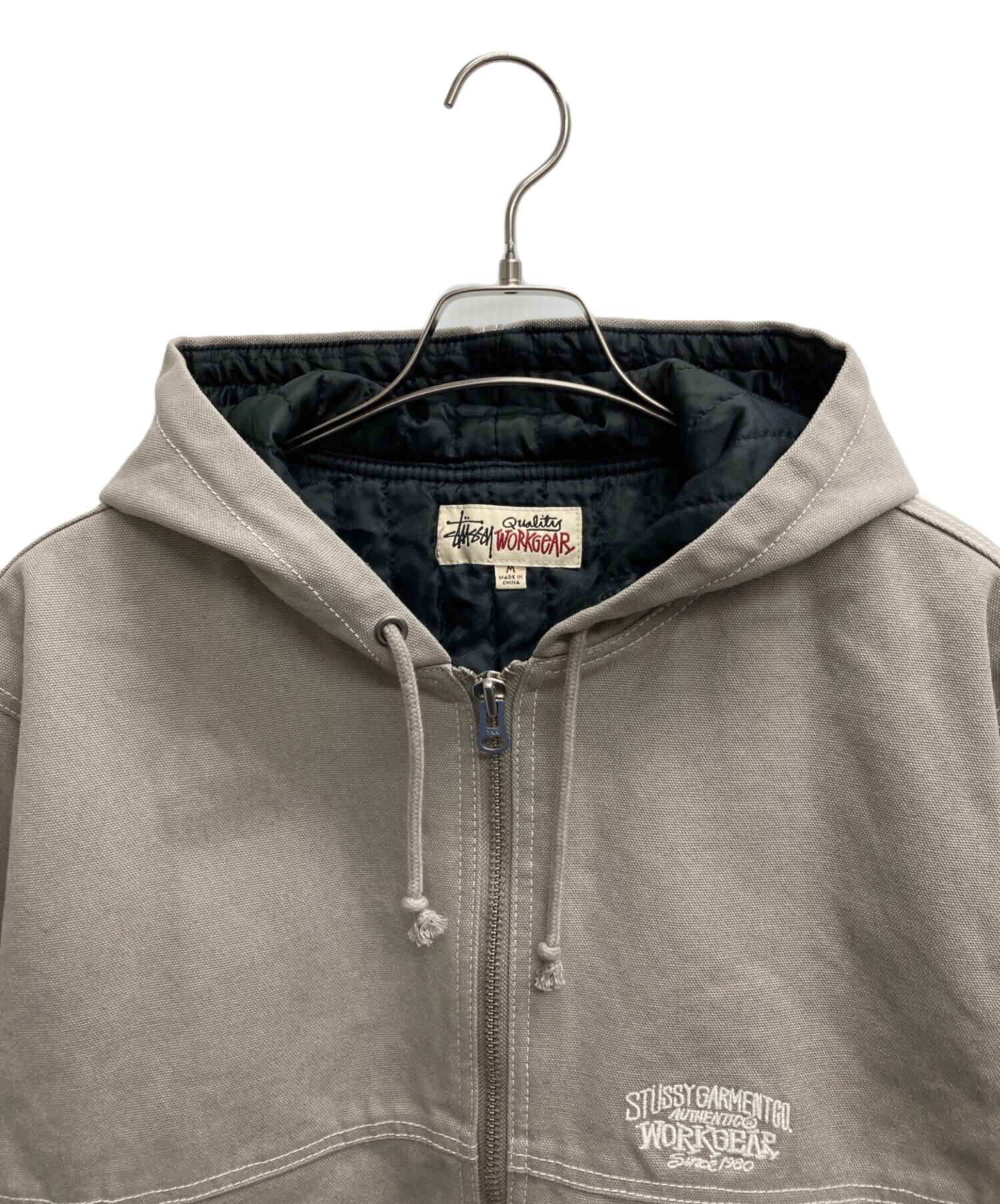 中古・古着通販】stussy (ステューシー) Work Jacket Contrast Stitch