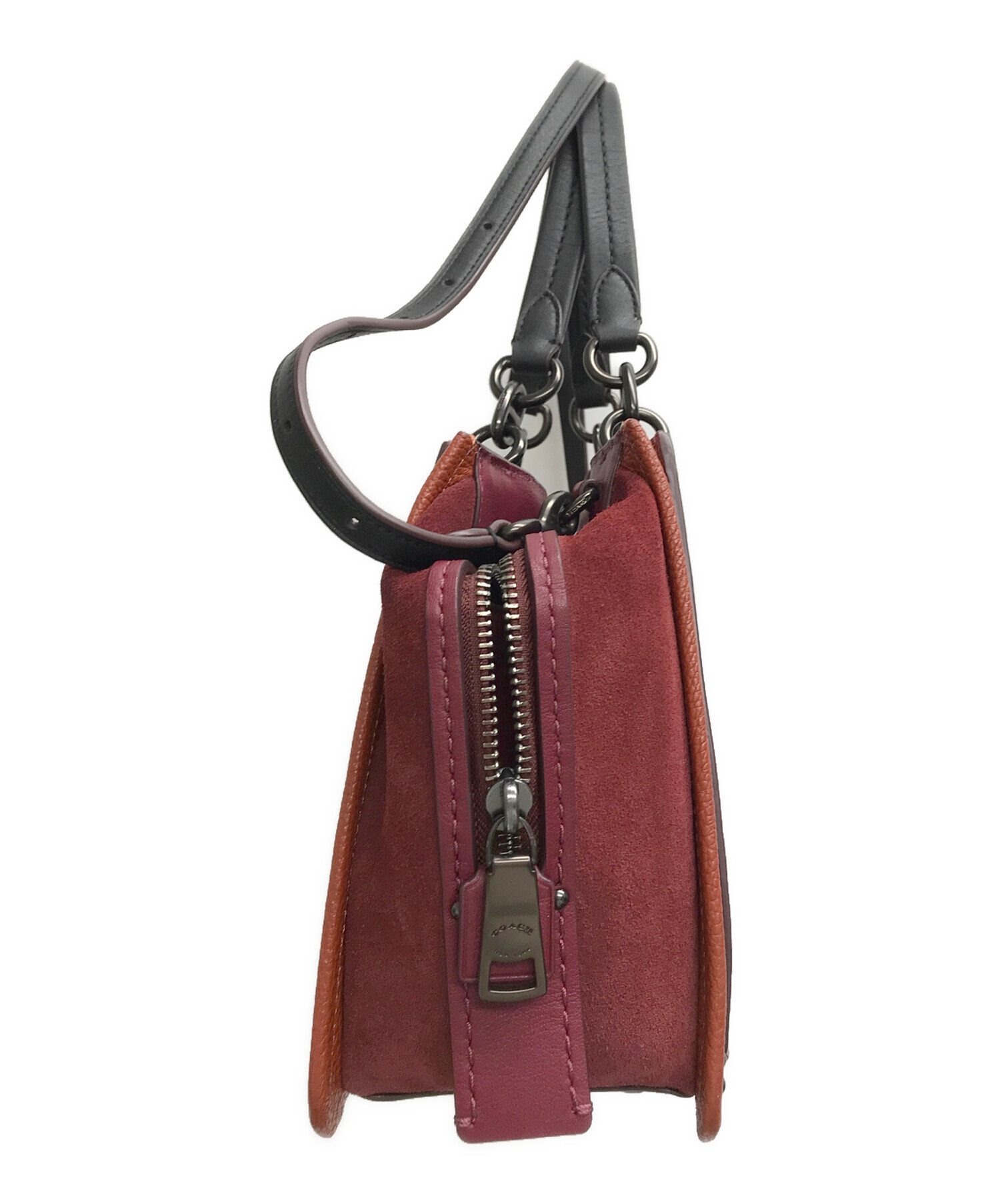 中古・古着通販】COACH (コーチ) ドリーマー 36 カラーブロック ピンク 