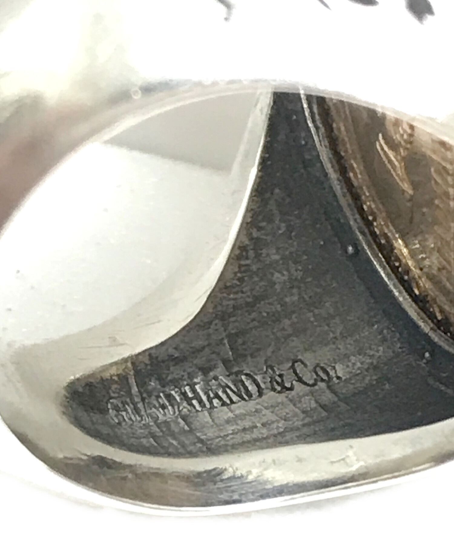 中古・古着通販】GLAD HAND (グラッドハンド) 10周年記念リング 