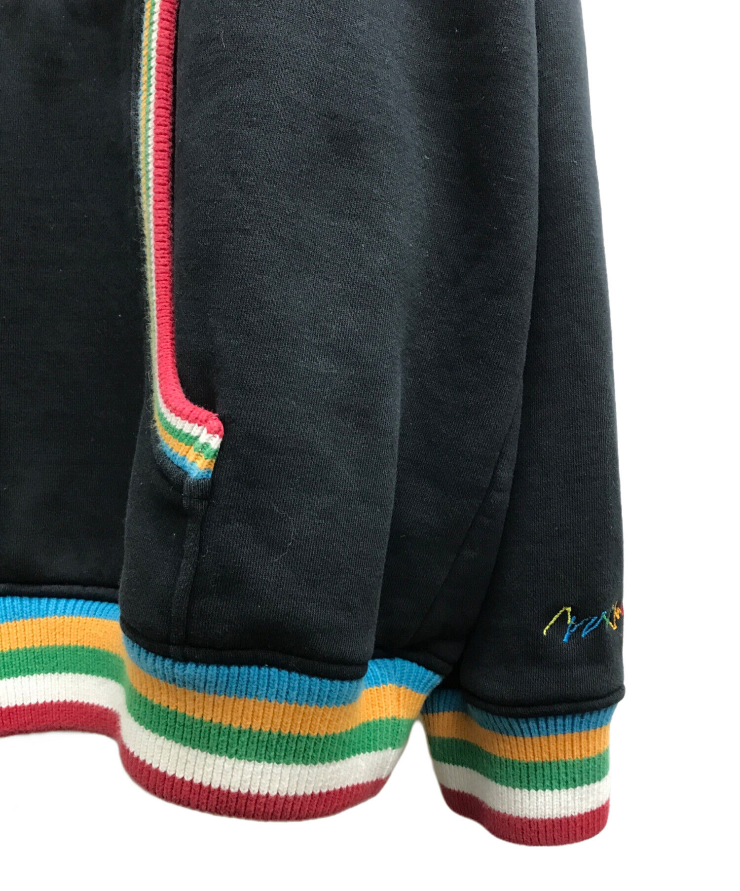 中古・古着通販】Coogi (クージー) 刺繍パーカー ブラック サイズ:XXXL