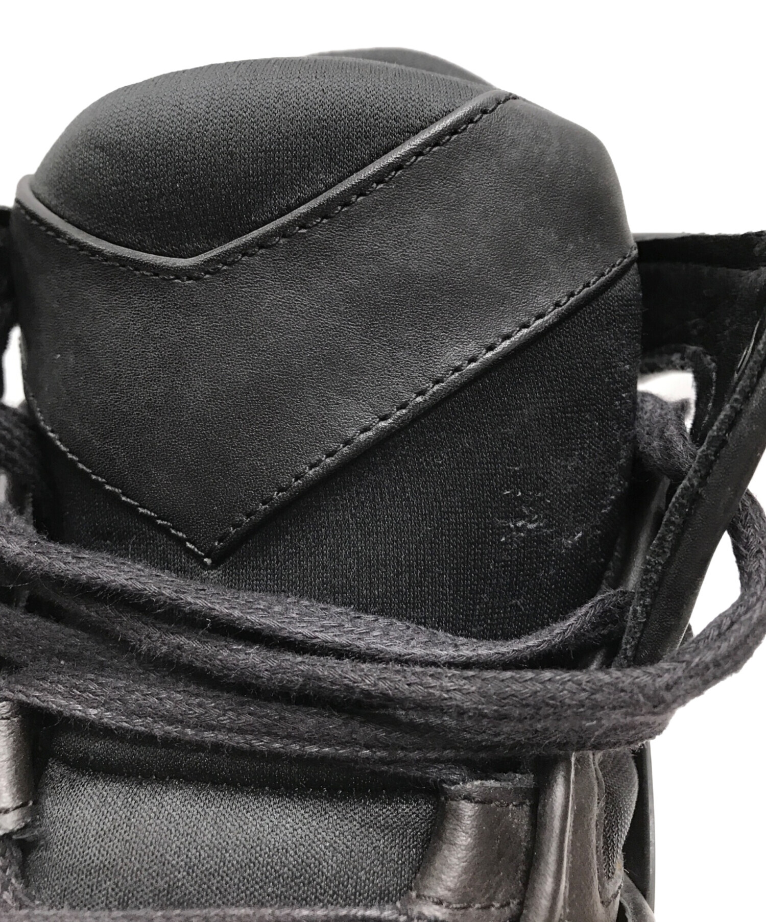 中古・古着通販】DIESEL (ディーゼル) レザーハイカットスニーカー 