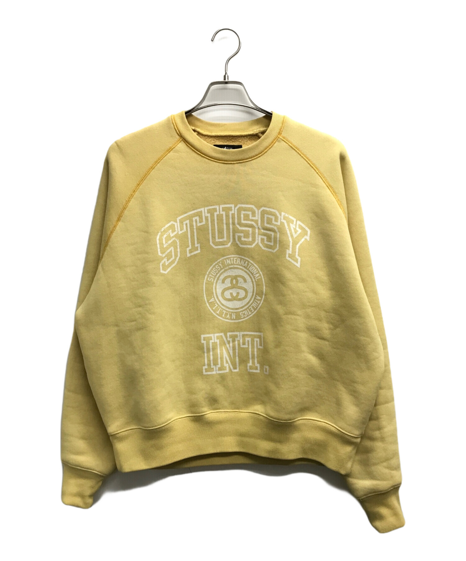 中古・古着通販】stussy (ステューシー) Overlock Varsity Raglan