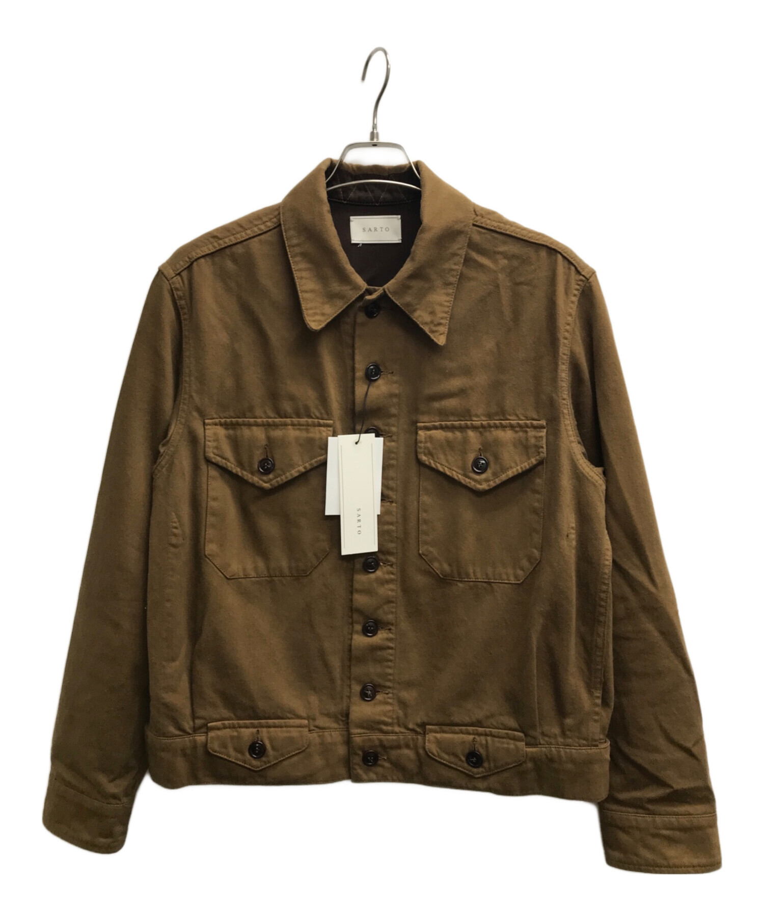 中古・古着通販】SARTO (サルト) COTTON TWILL TRUCKER JACKET 