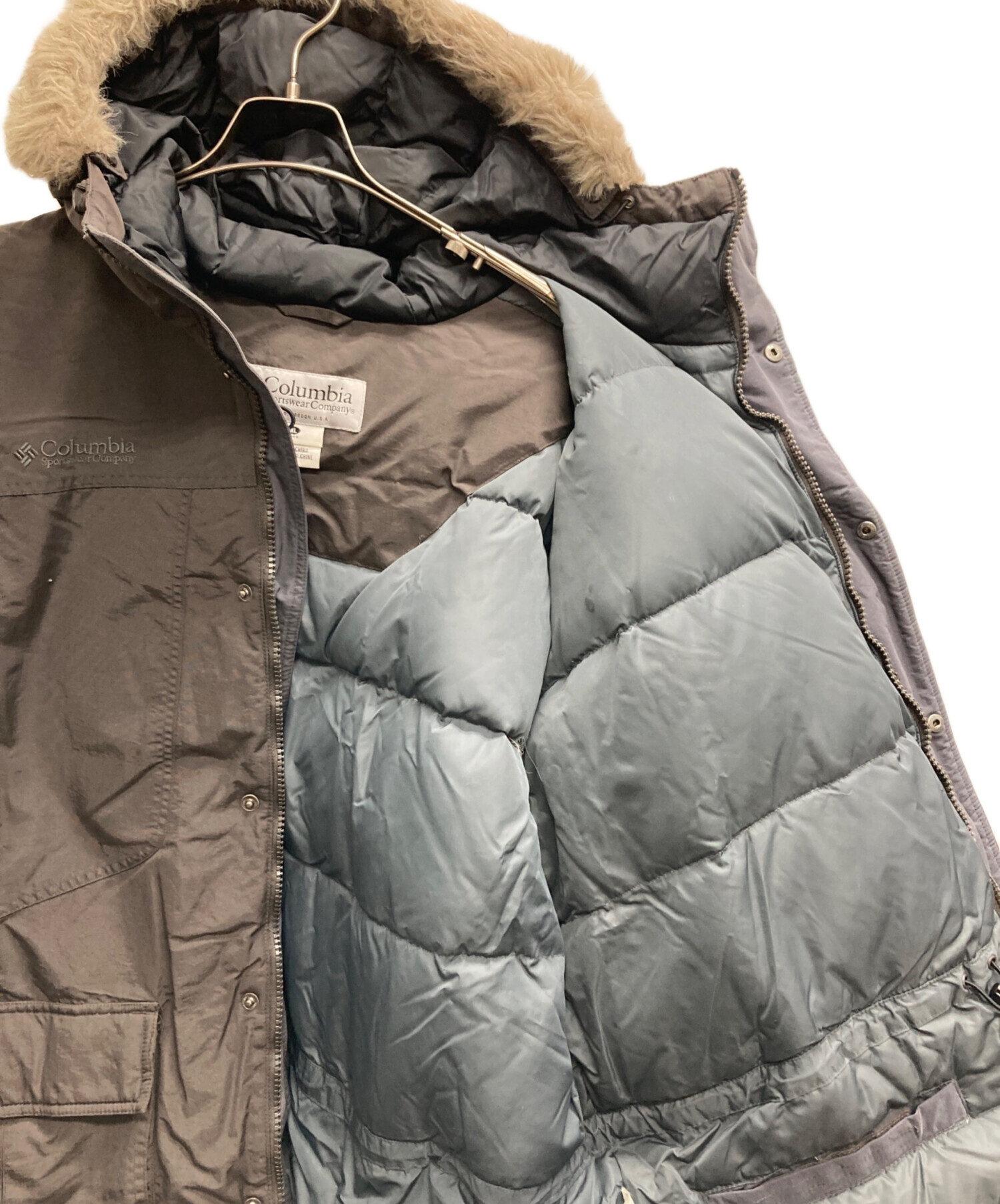 中古・古着通販】Columbia (コロンビア) ICE WIND PARKA グレー サイズ