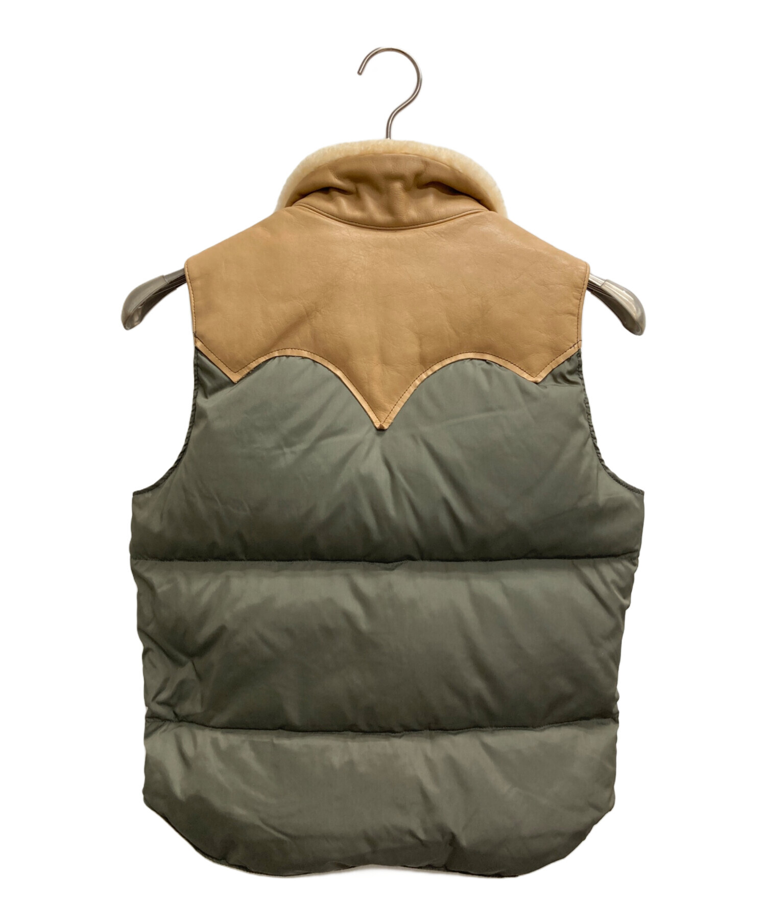 ロッキーマウンテン シックスマンス ダウンベスト オリーブ 38
