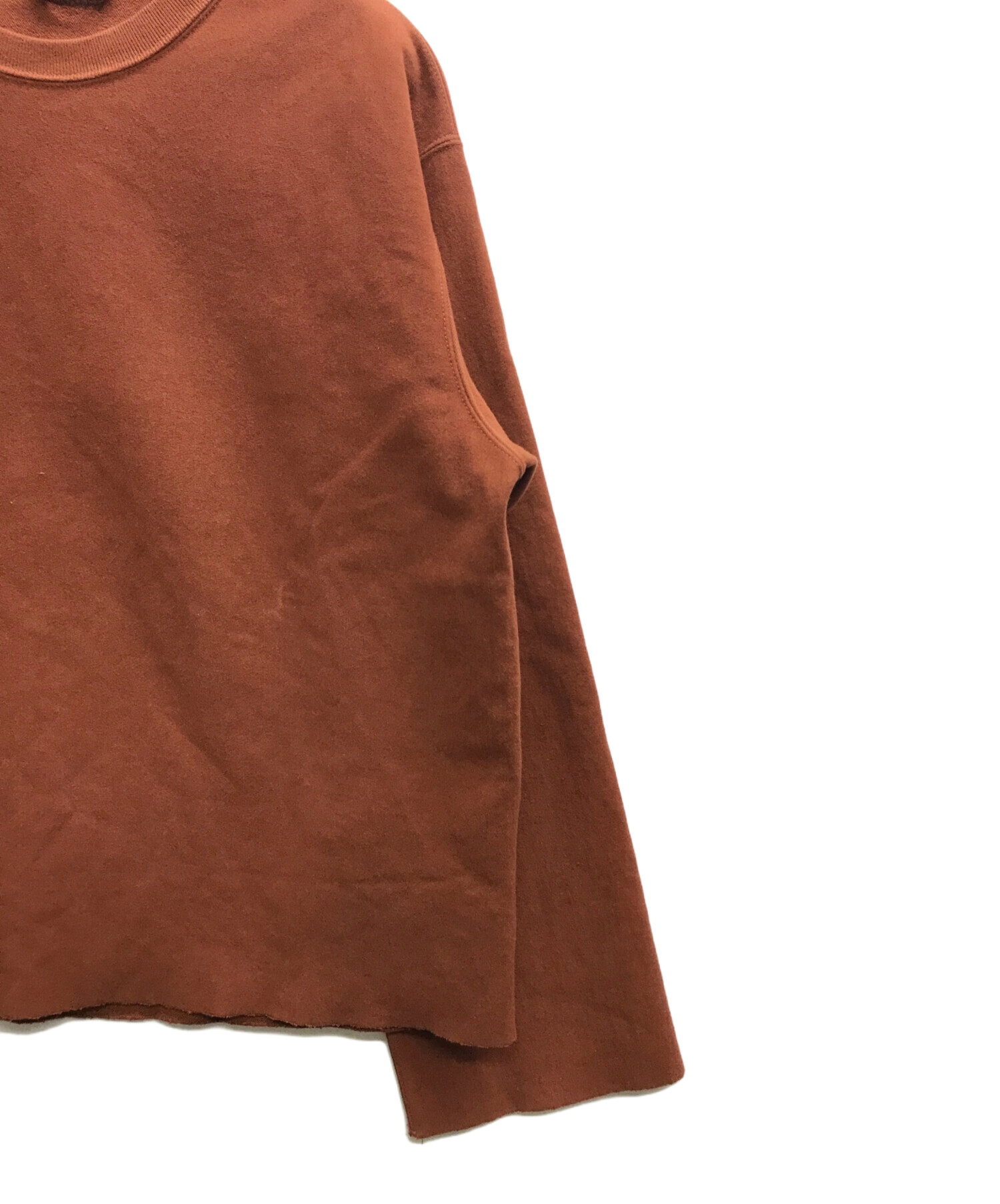中古・古着通販】AURALEE (オーラリー) SUPER MILLED SWEAT CUT-OFF P