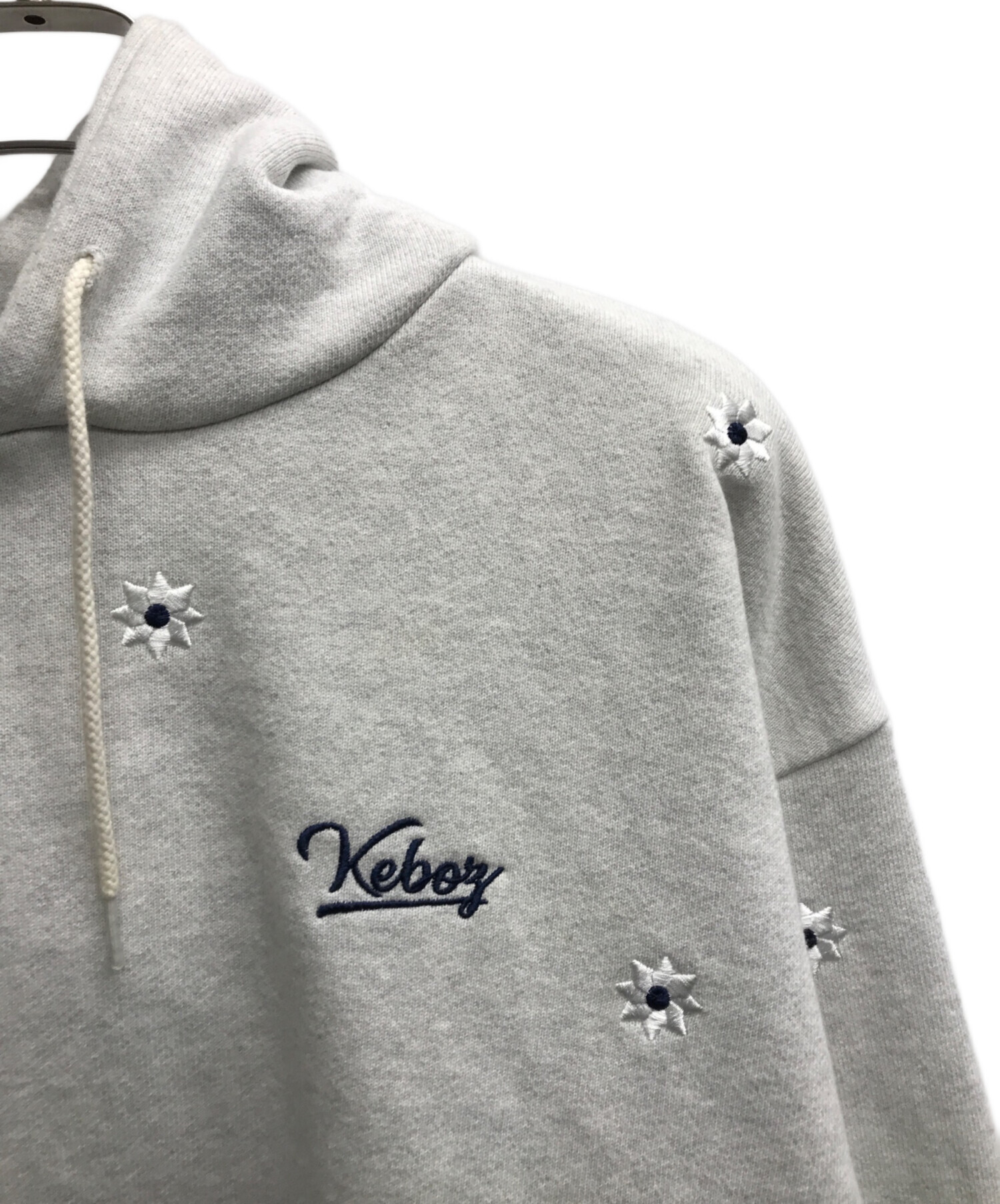 中古・古着通販】KEBOZ (ケボズ) nick gear (ニックギア) 刺繍パーカー
