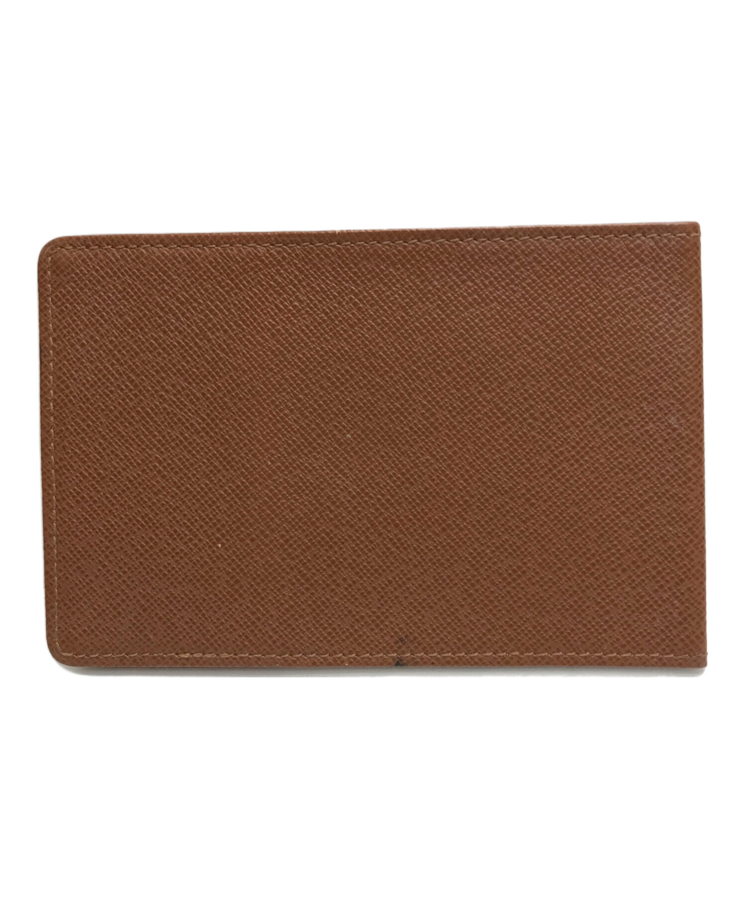 ルイ・ヴィトン ケース ブラウン 中古・古着通販】LOUIS VUITTON (ルイ ヴィトン) タイガ チケット