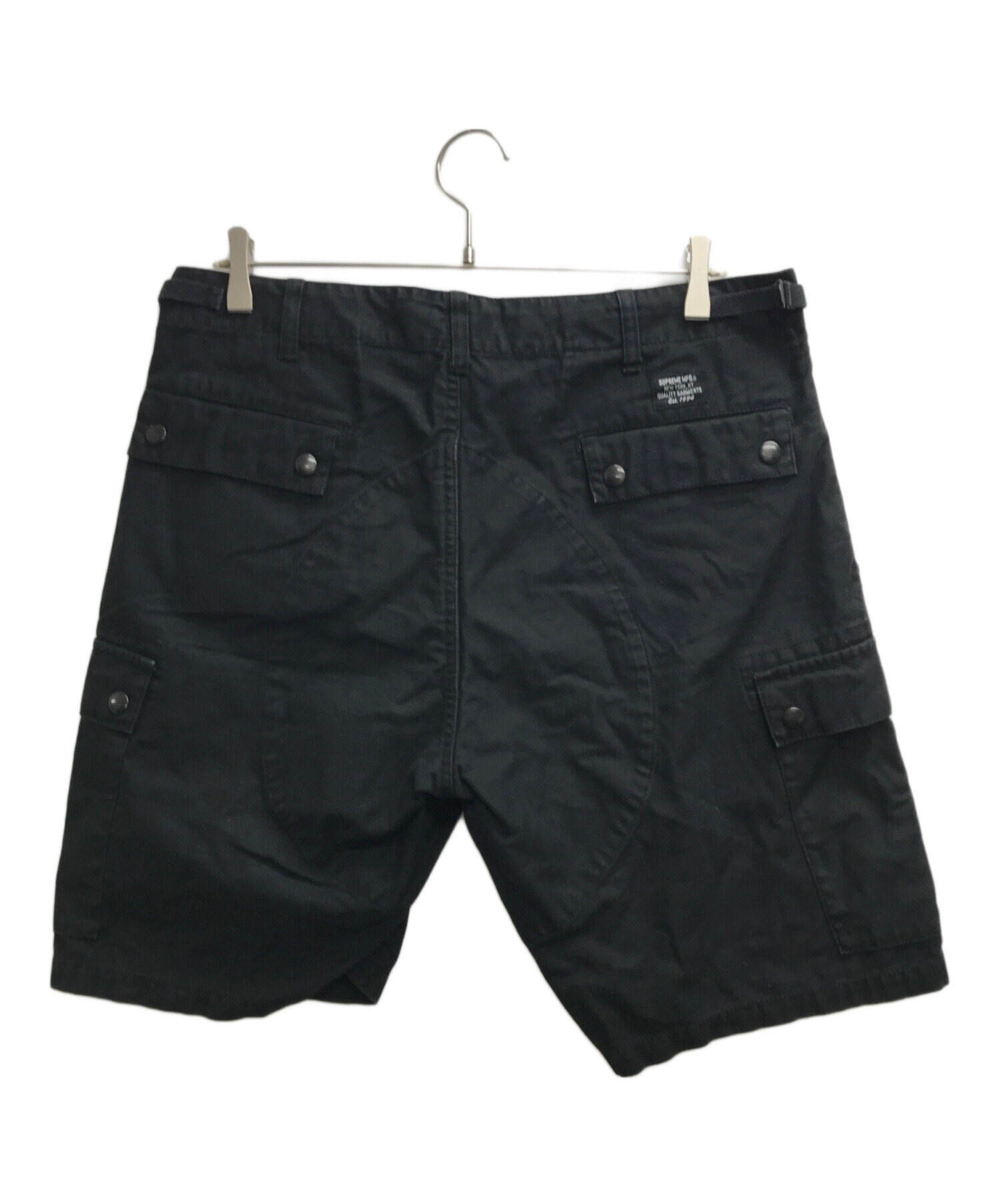 中古・古着通販】Supreme (シュプリーム) Cargo Short ブラック サイズ 