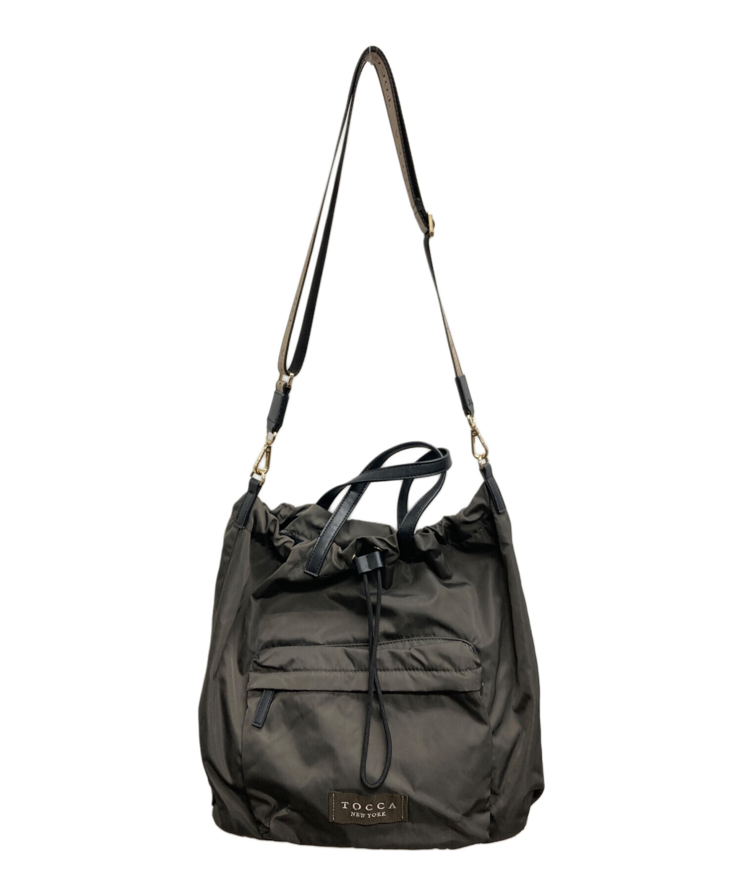 中古・古着通販】TOCCA (トッカ) 2WAYバッグ(2ウェイバッグ) ブラック 